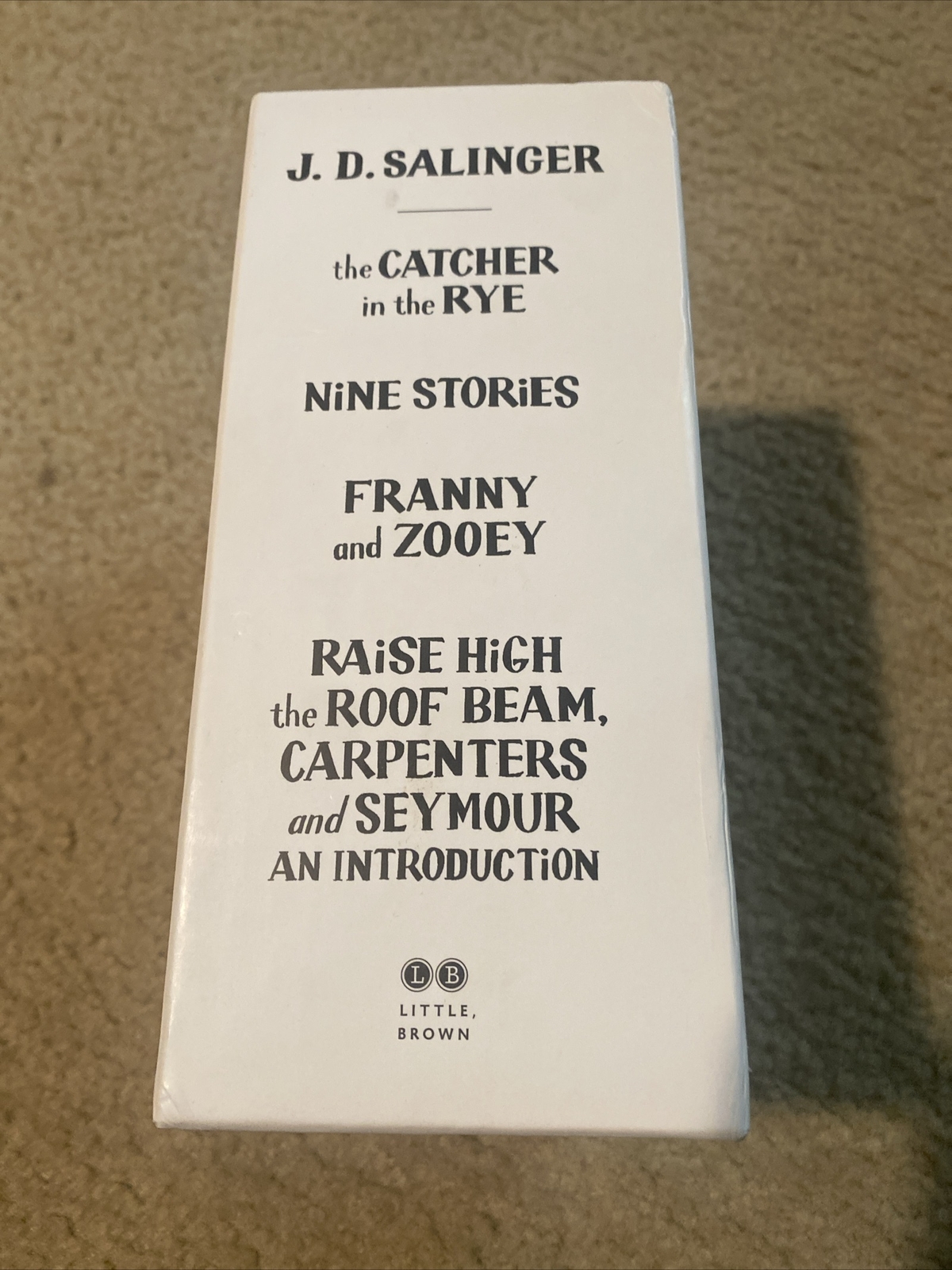J. D. Salinger Boxed Set (4 Hardcovers) Catcher in the Rye, New, Factory Sealed!