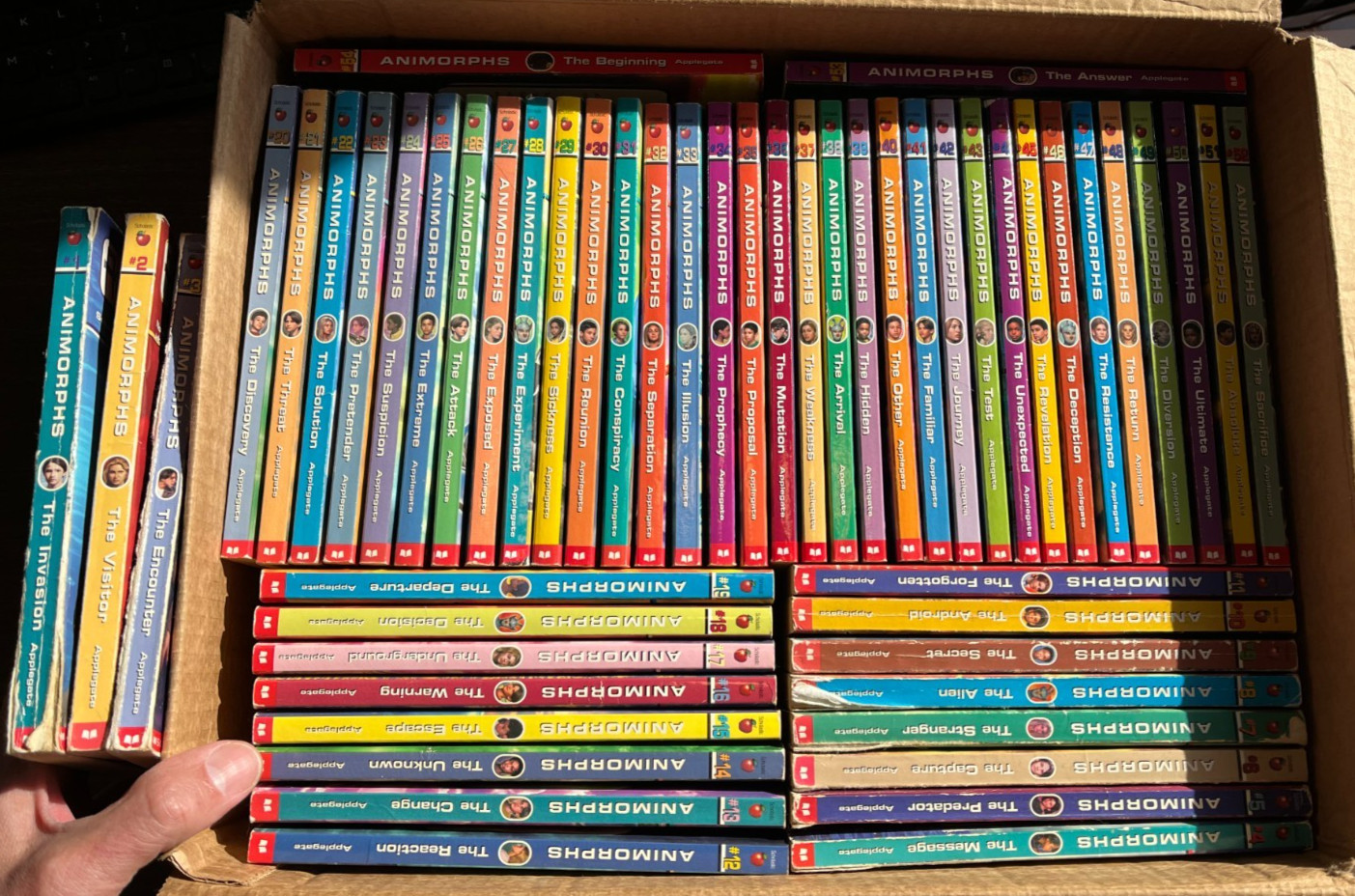 Animorphs Book Lot Books 1-52 – Applegate – Scholastic