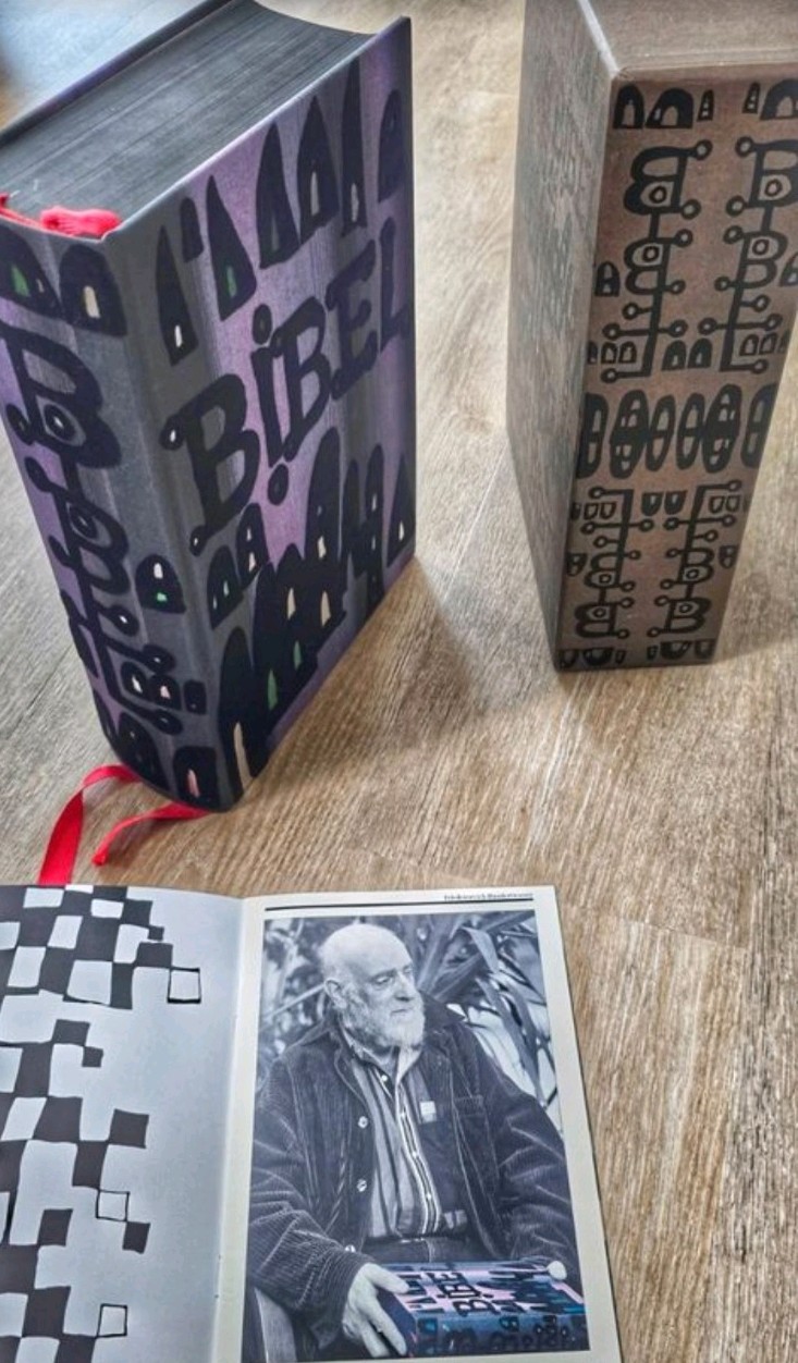 Buch : Bibel von Hundertwasser, Original von 1995, limitierte Ausgabe