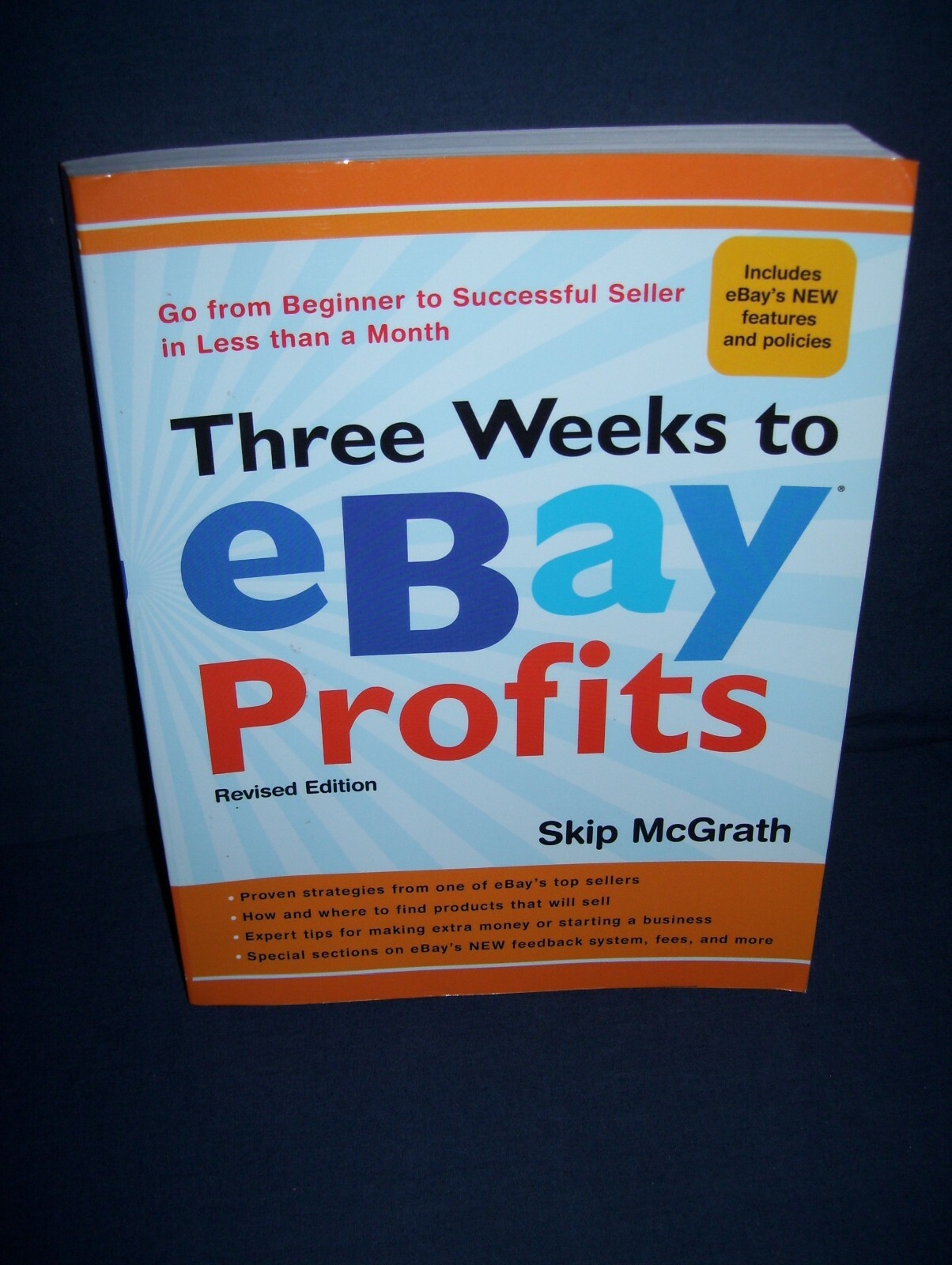 Three Weeks to EBAY Profits Revised Skip McGrath Used Soft Cover