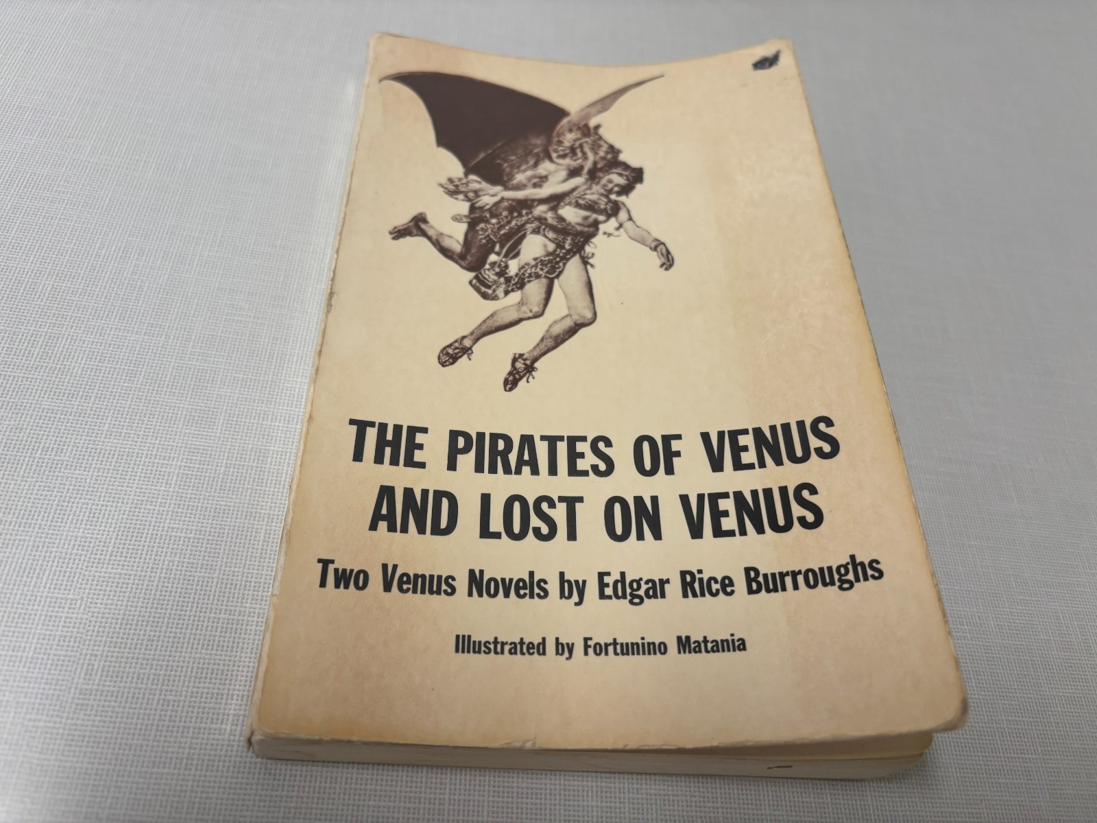 Pirates Of Venus & Lost On Venus Edgar Rice Burroughs unabridged ed VG 63 tr pbk