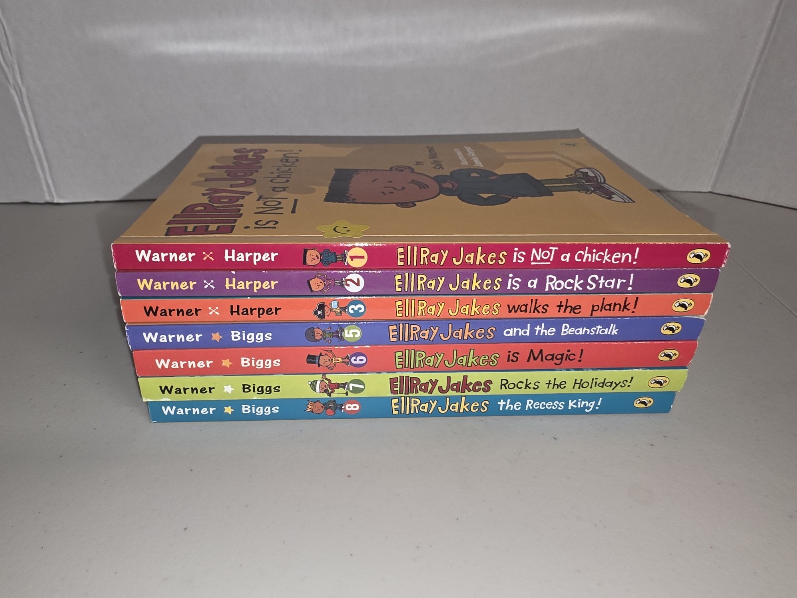 EllRay Jakes 7 Book Lot Sally Warner Chapter Books PB Kids Reader Collection