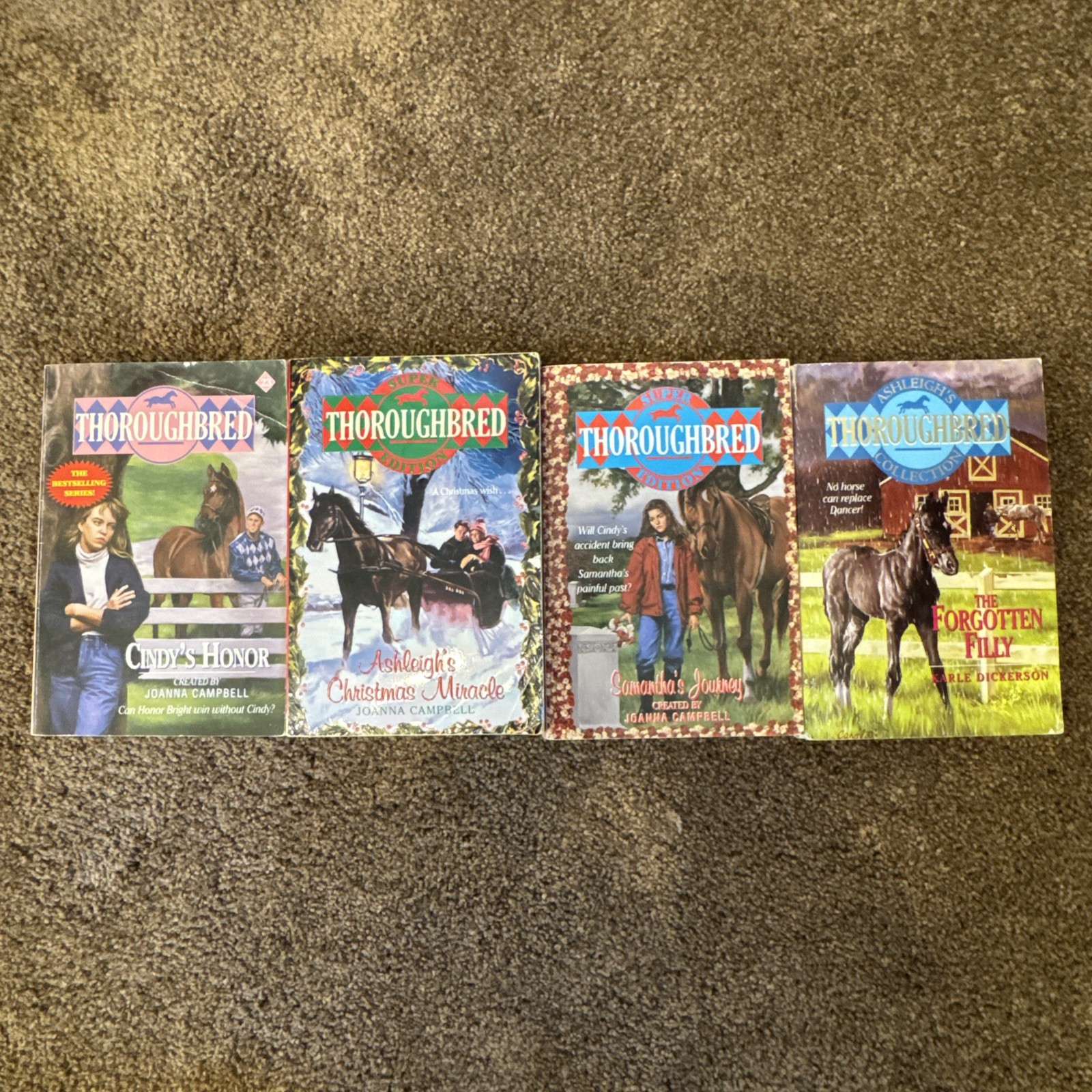 The Joanna Campbell Thoroughbred FULL Series Books 1-72 + 4 Extras