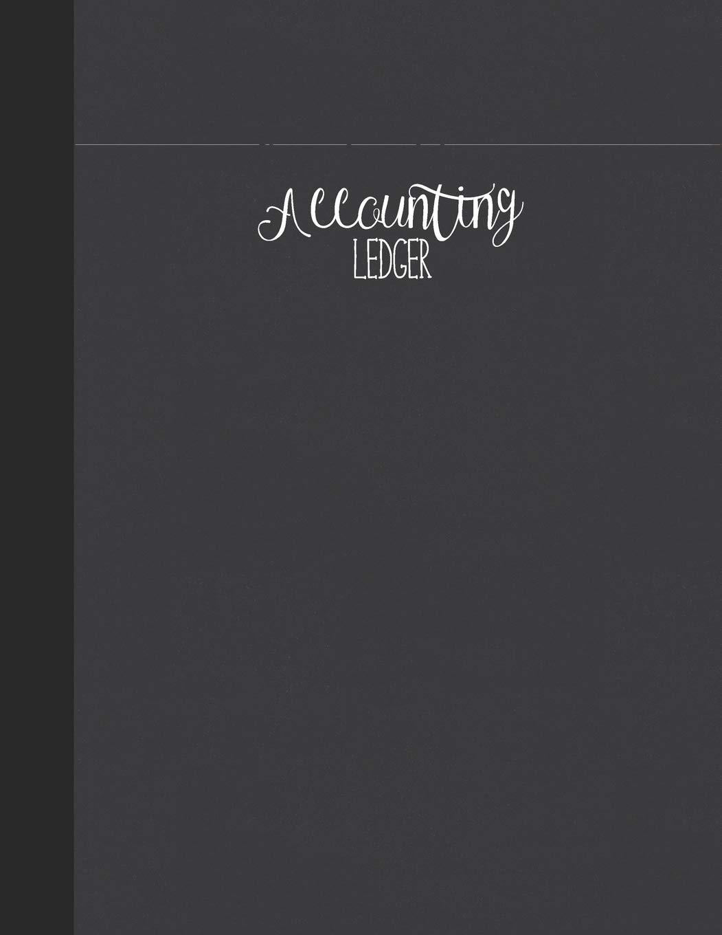 Accounting Ledger: Simple Cash Book Accounts Bookkeeping Journal for Small…