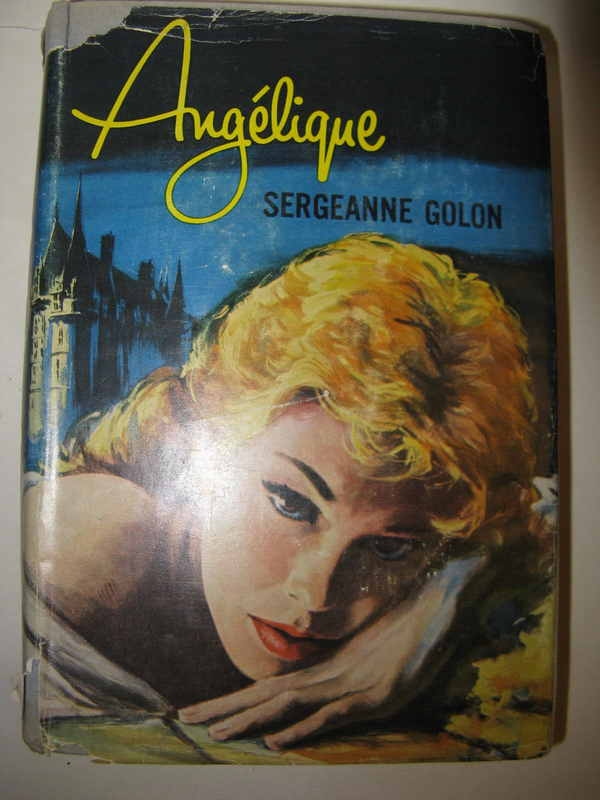 Angelique book 1 by Sergeanne Golon hardcover book with dustjacket by Lippincott