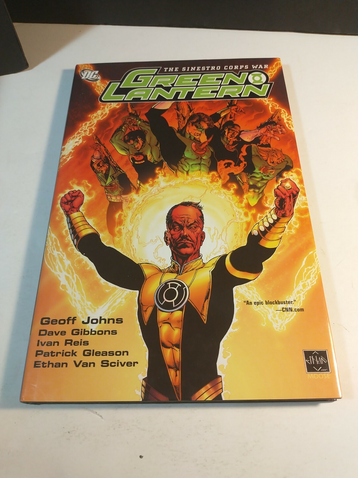 GREEN LANTERN: SINESTRO CORPS WAR Vol. 1 by Geoff Johns and Dave Gibbons HC 2008