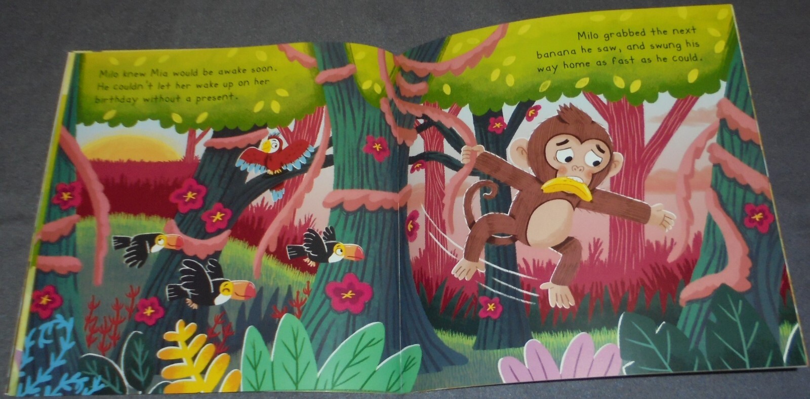 MILO GOES BANANAS! BOOK BENJAMIN RICHARDS 25CM X 26CM 2019