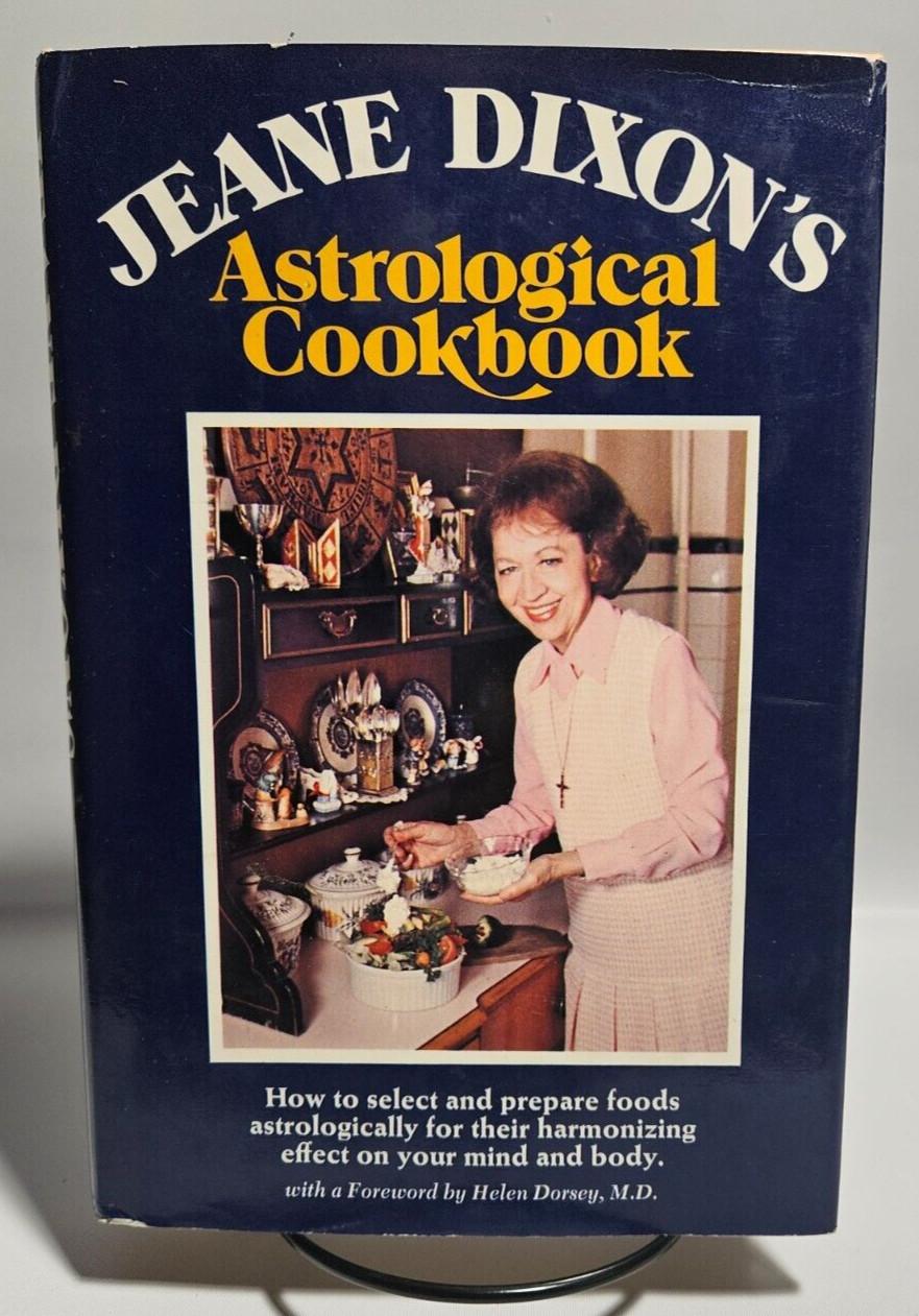 Jeane Dixon’s Astrological Cookbook by Jeane Dixon, 1976 First Edition