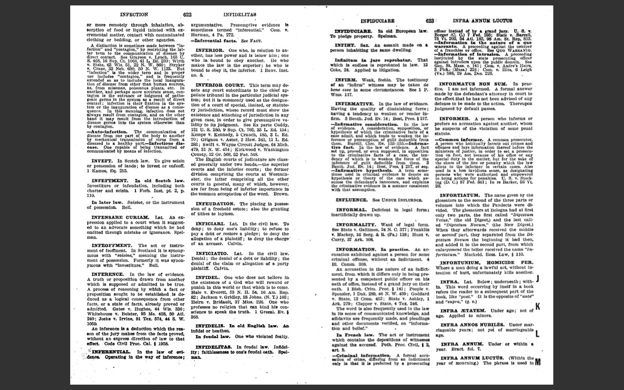 BLACK’S LAW DICTIONARY, 1st Edition 1891 and 2nd Edition 1910 Law Book on CD-ROM