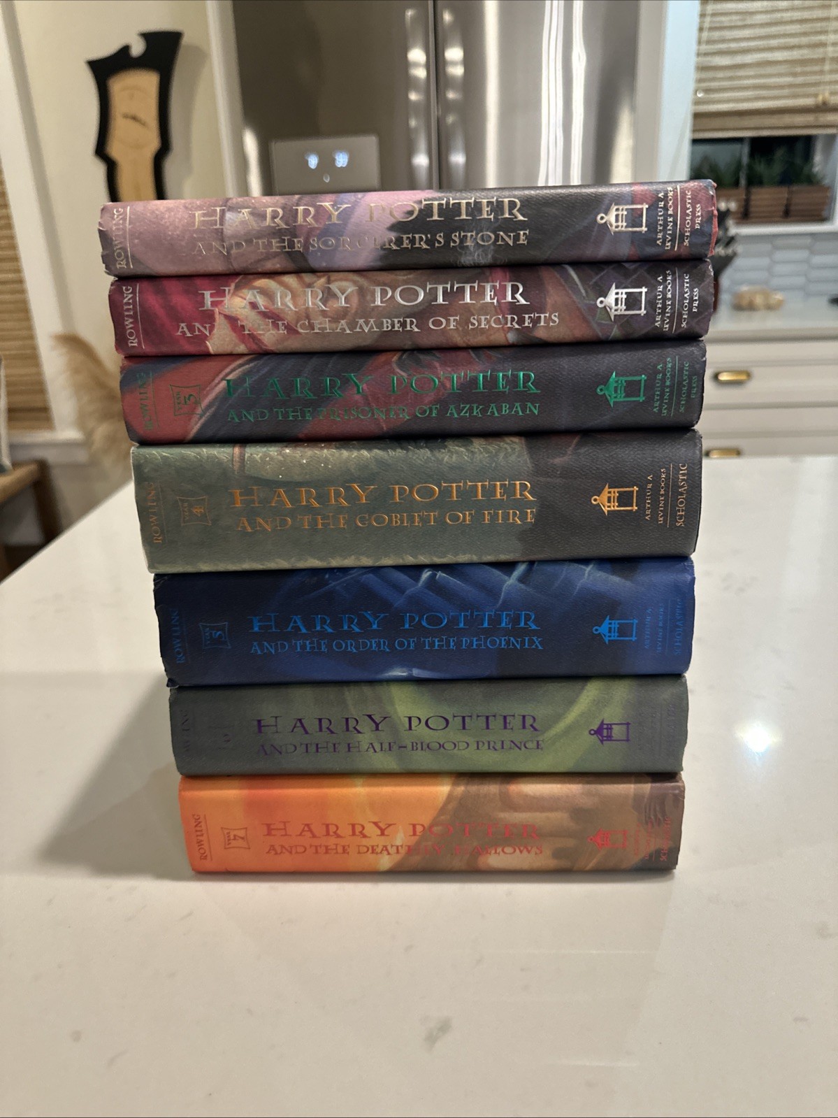 Harry Potter Complete Series 1-7 set hardback 1 2 3 4 5 6 7 first edition lot
