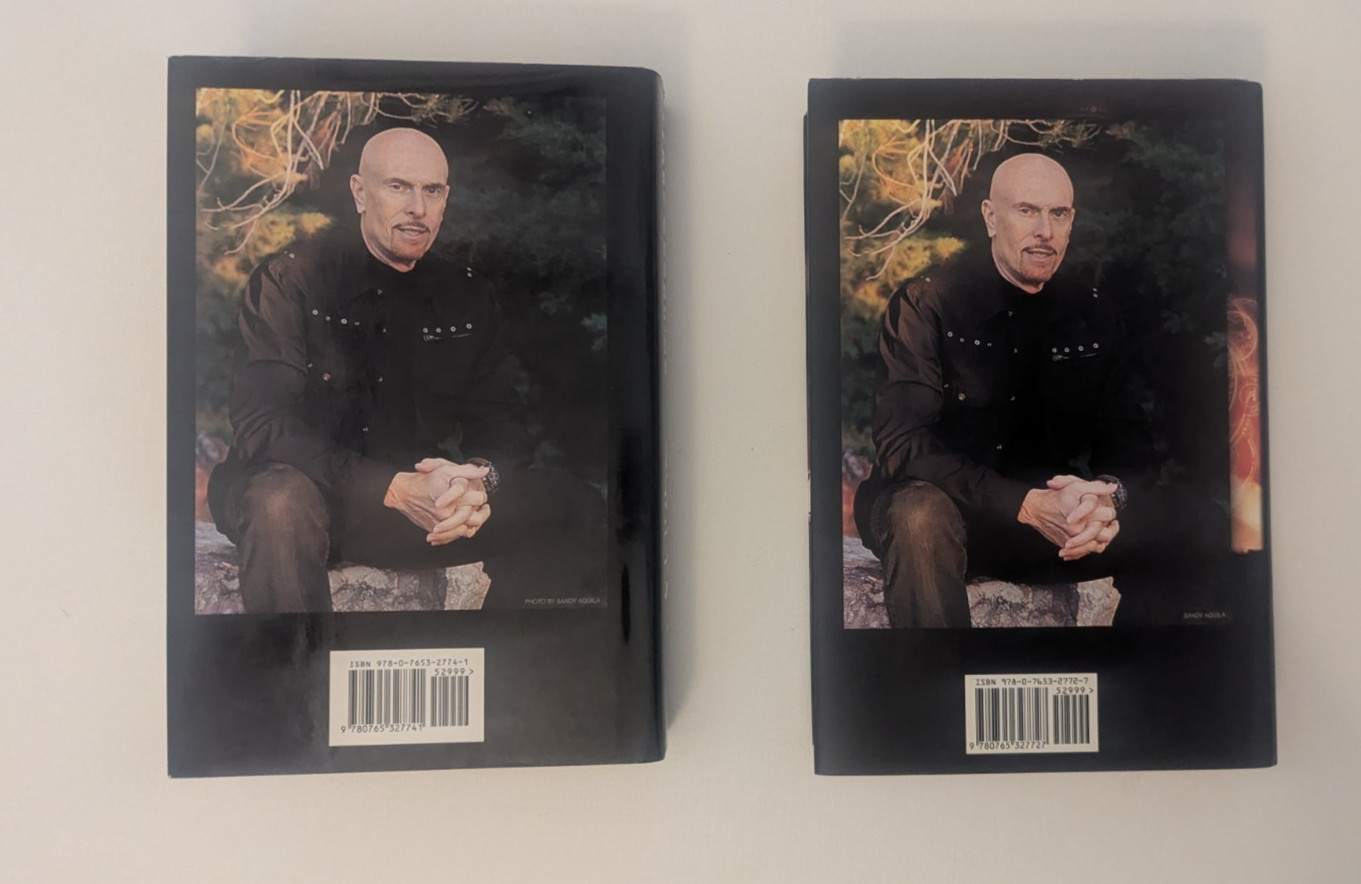 Terry Goodkind Omen Machine 2011 Severed Souls 2014- 1st Print Like New HCDJ