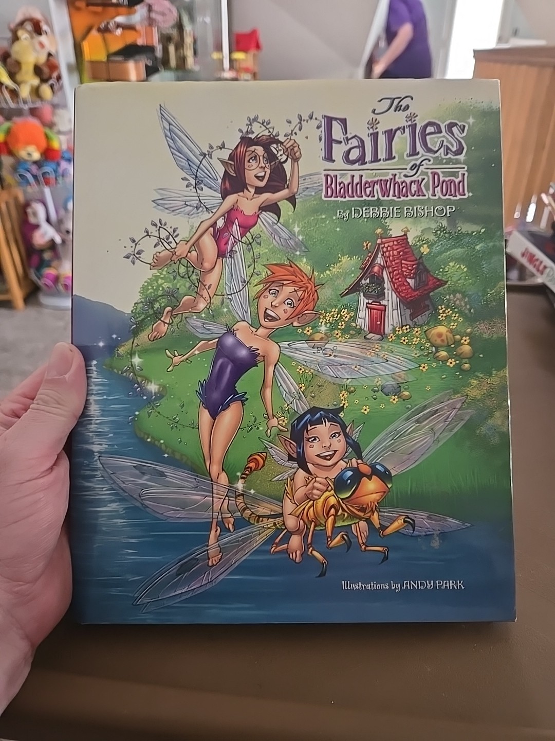 THE FAIRIES OF BLADDERWHACK POND By Debbie Bishop & Andy Park 2003 Hardcover