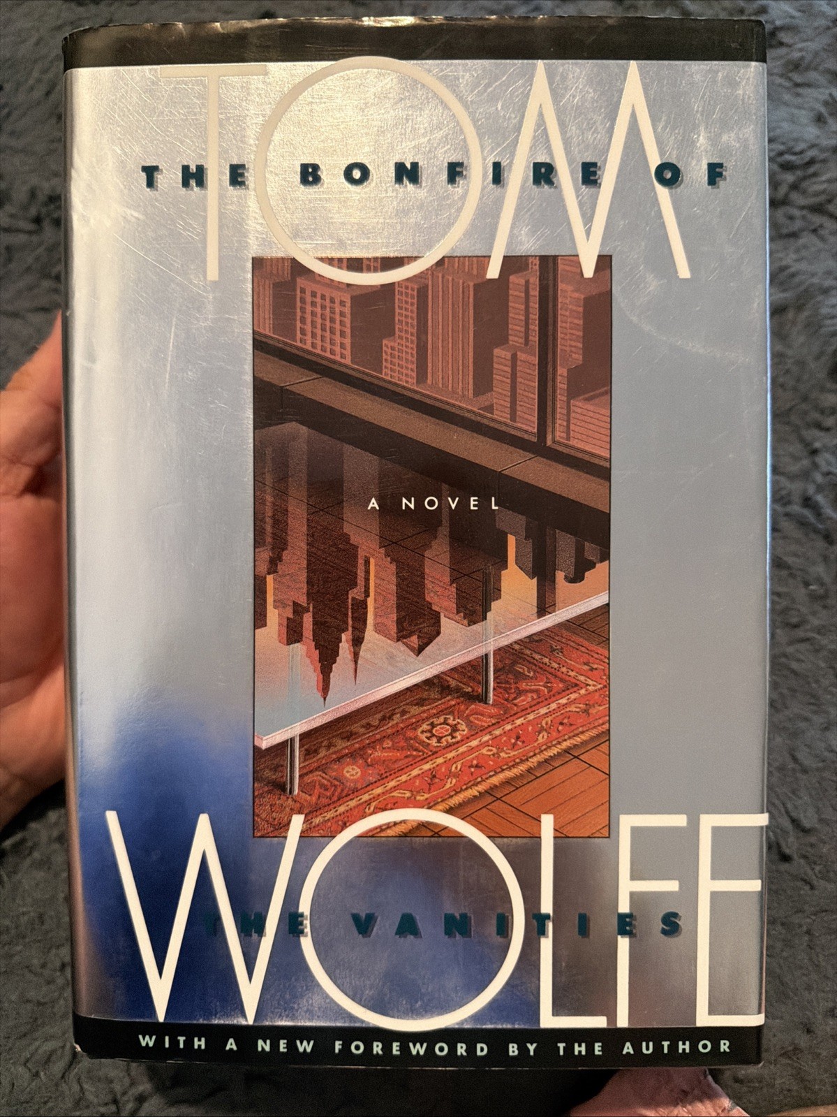 Tom Wolfe Bonfire of the Vanities 1987 First Edition HC DJ Mylar C-283