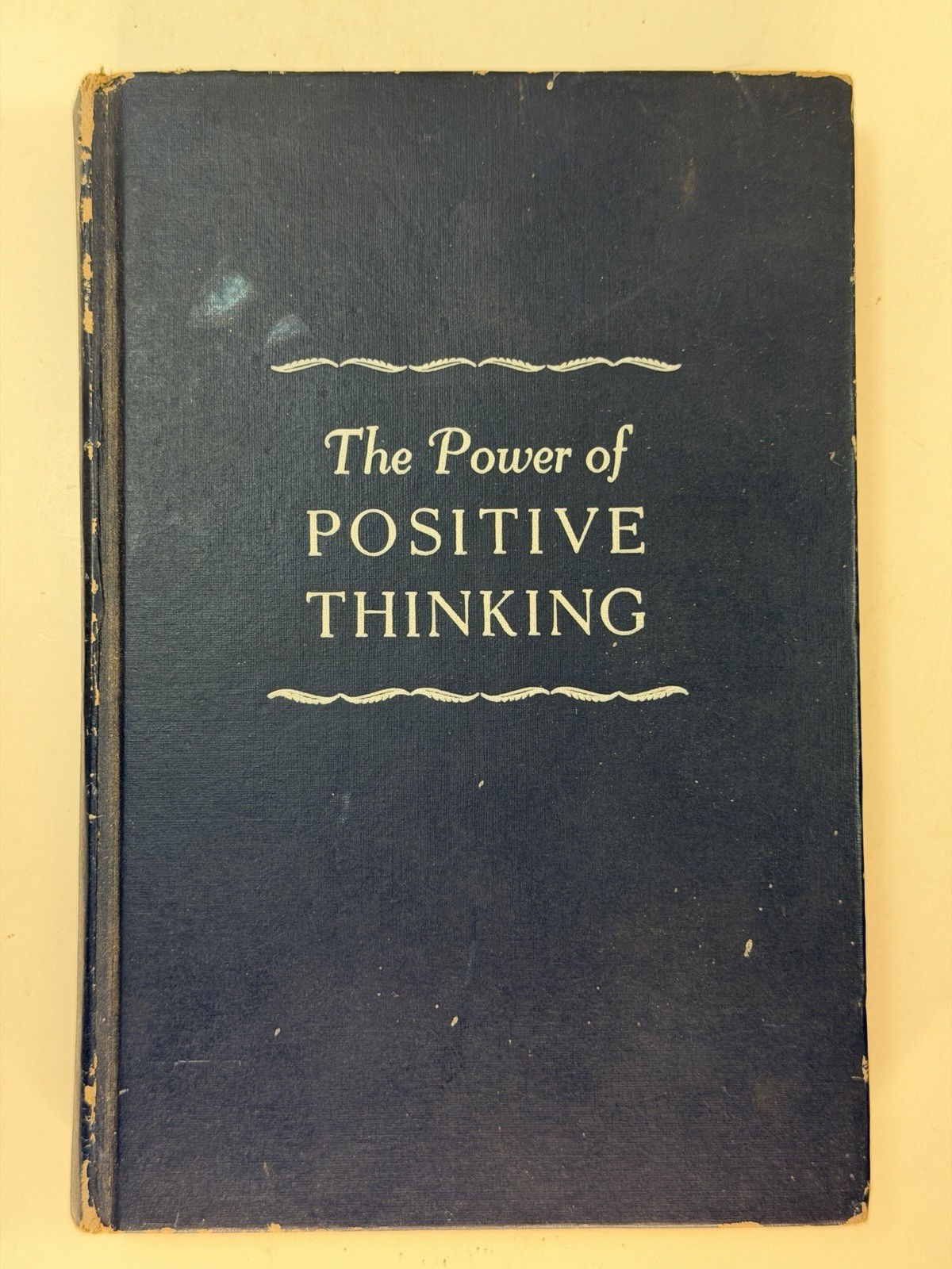 SIGNED! The Power of Positive Thinking • Peale 1953 7th Printing HC ✨ classic