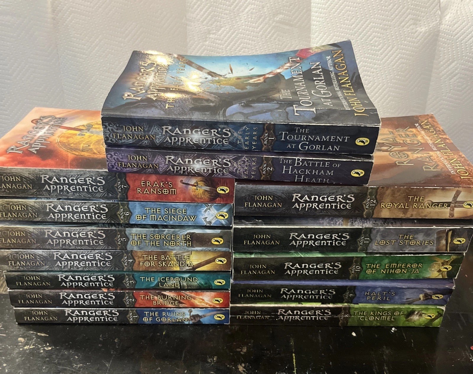 Rangers Apprentice 14 Book Lot John Flanagan: Main Series + Early Years 1 & 2