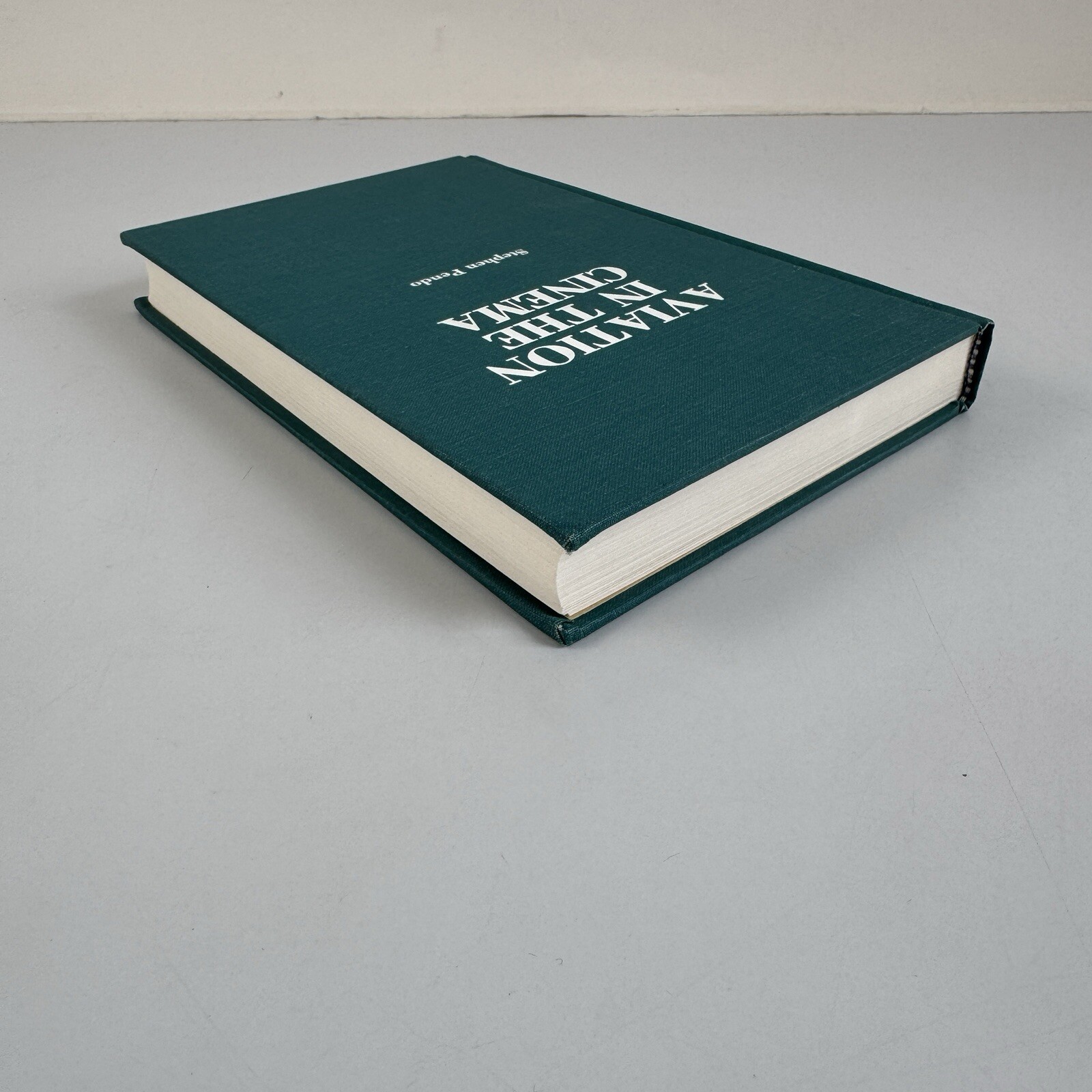 Aviation in Cinema – Stephen Pendo (1985) HC 1st Ed 1st Print