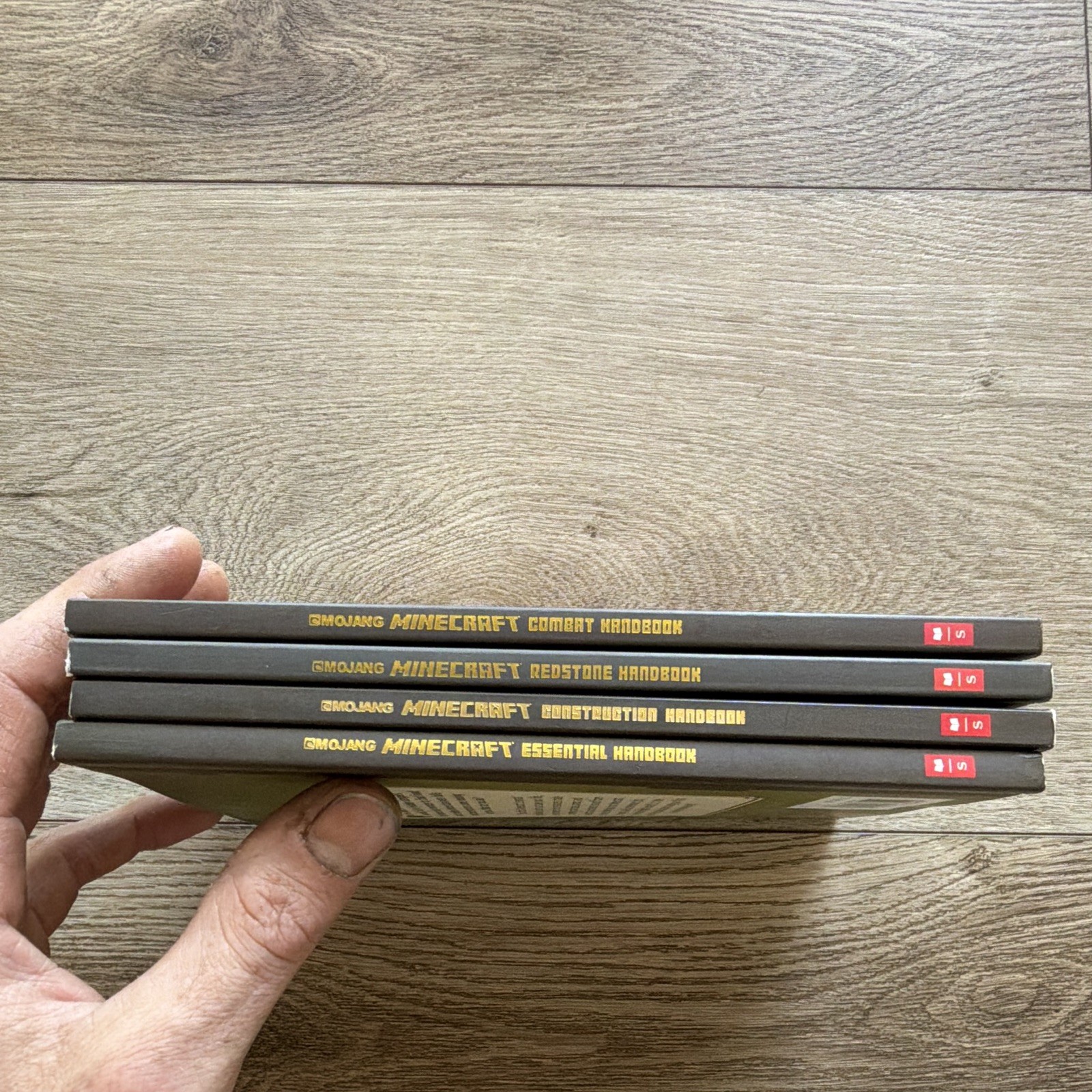 Minecraft Handbooks Set: Essential, Construction, Combat, Redstone Paperback