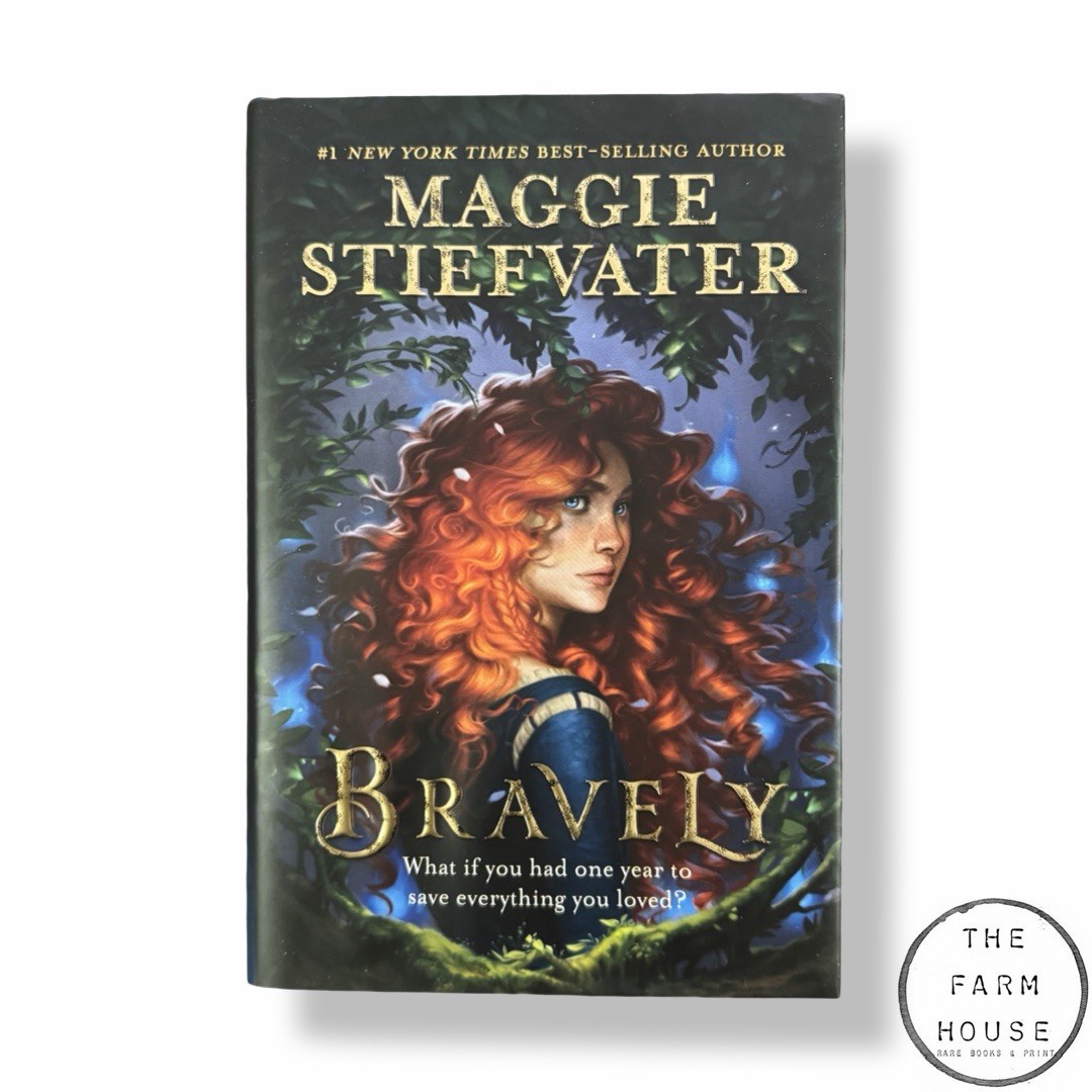Bravely by Maggie Stiefvater – FIRST EDITION – 1st PRINT – 2022