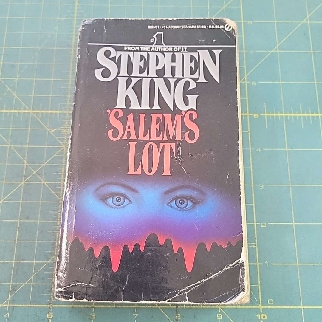 Stephen King ‘SALEM’S LOT – Signet Paperback – 1976 Horror Vintage Vampires