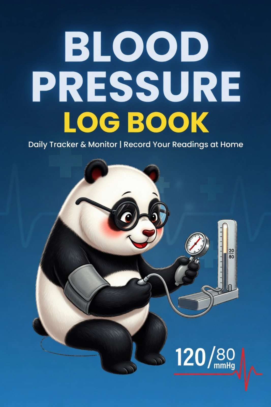Blood Pressure Log Book Tracker 6 X 9 Paperback 90-pages