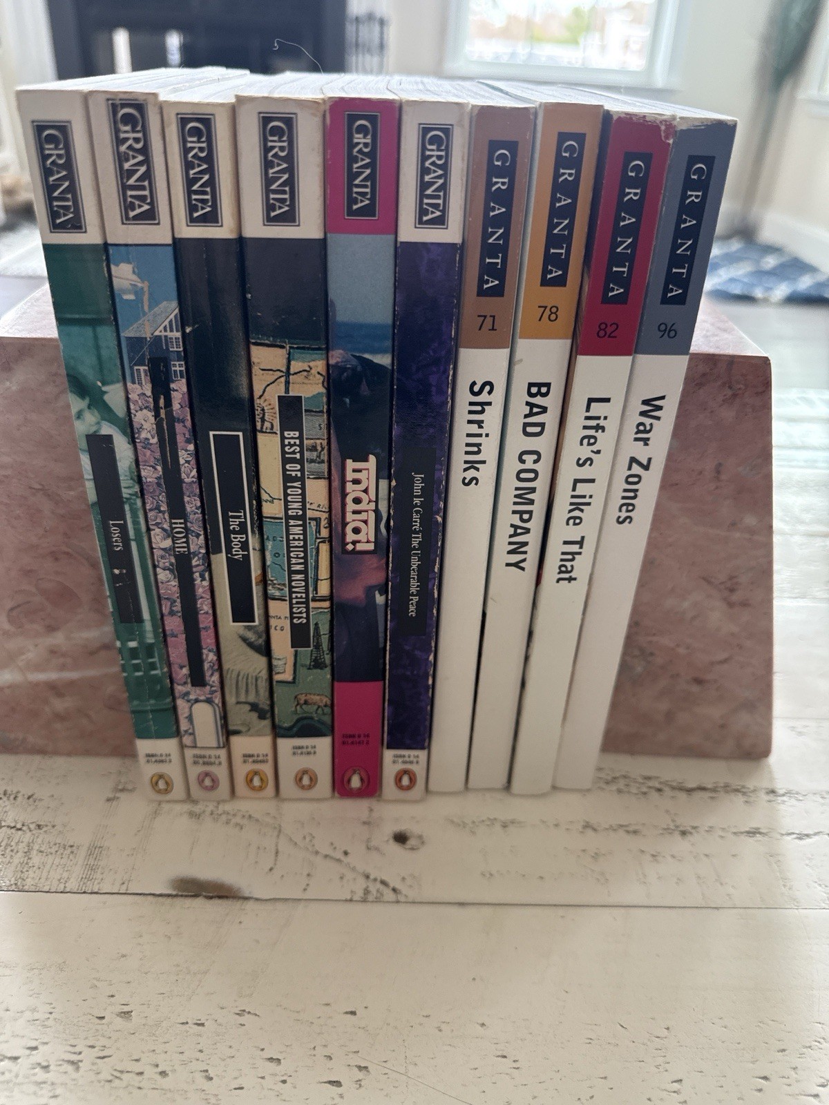 Granta Magazine Lot 10 PB Issues Losers Home Body War Zones Shrinks Indie Lit