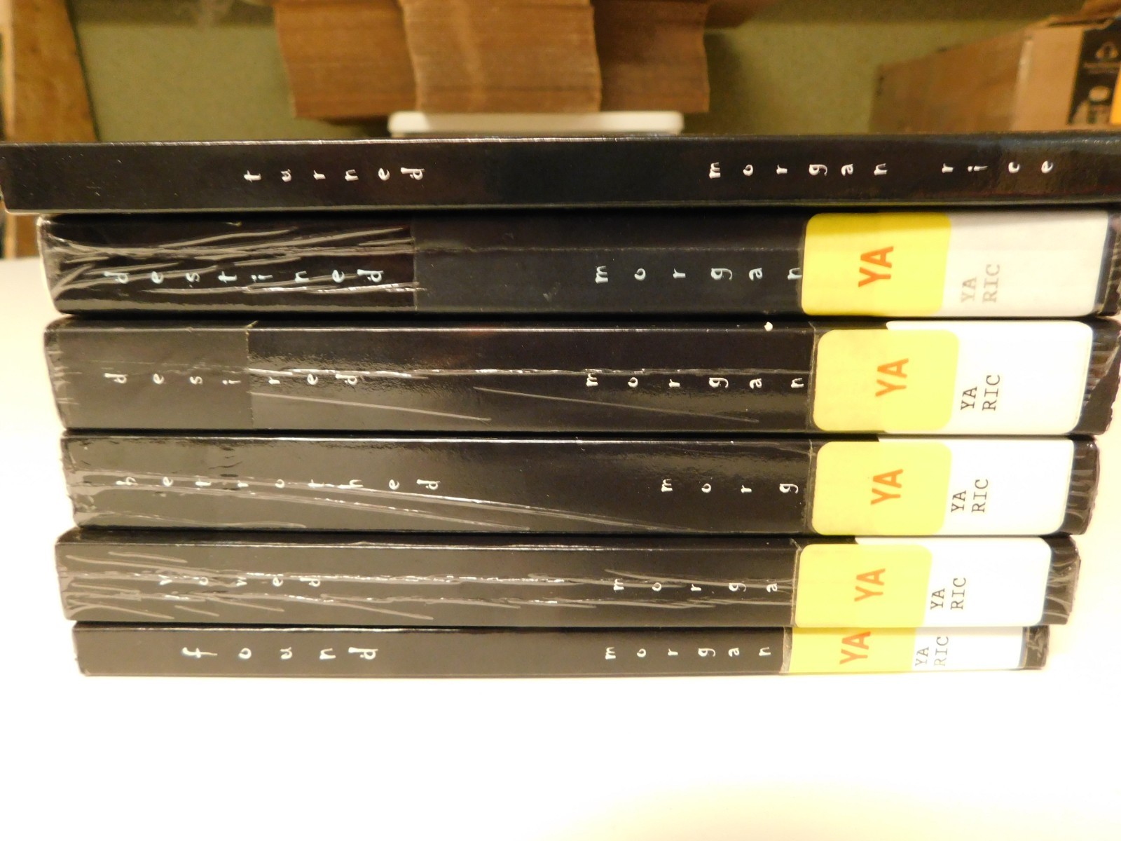 Morgan Rice The Vampire Journals Books Lot of 6 pb Young Adult Novels