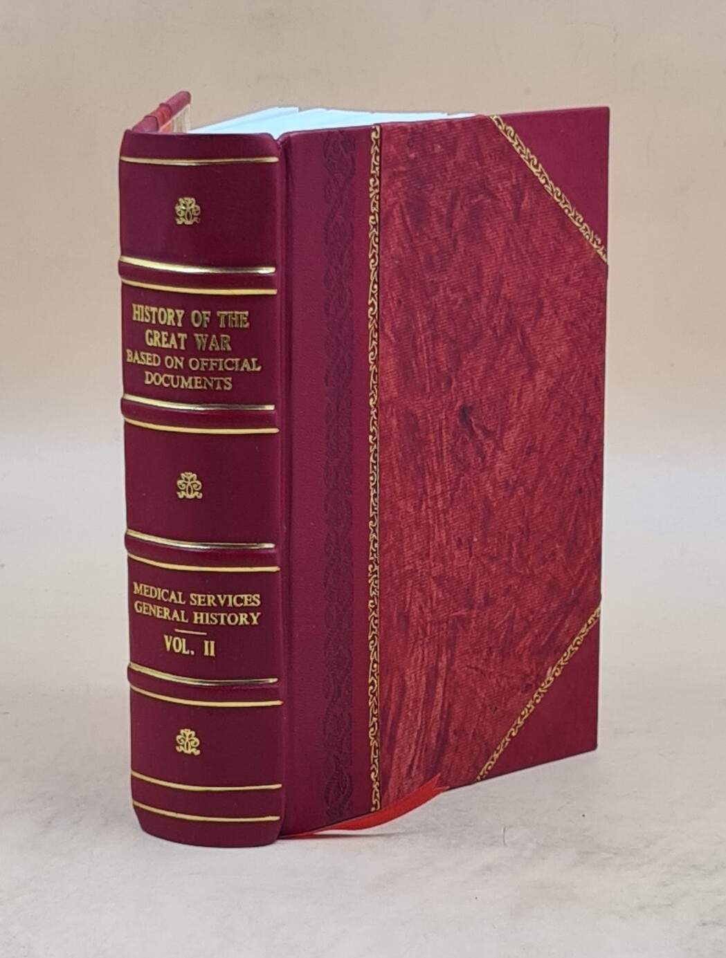 Medical services, general history edited by Sir W.G. Vol-2 1923 [Leather Bound]