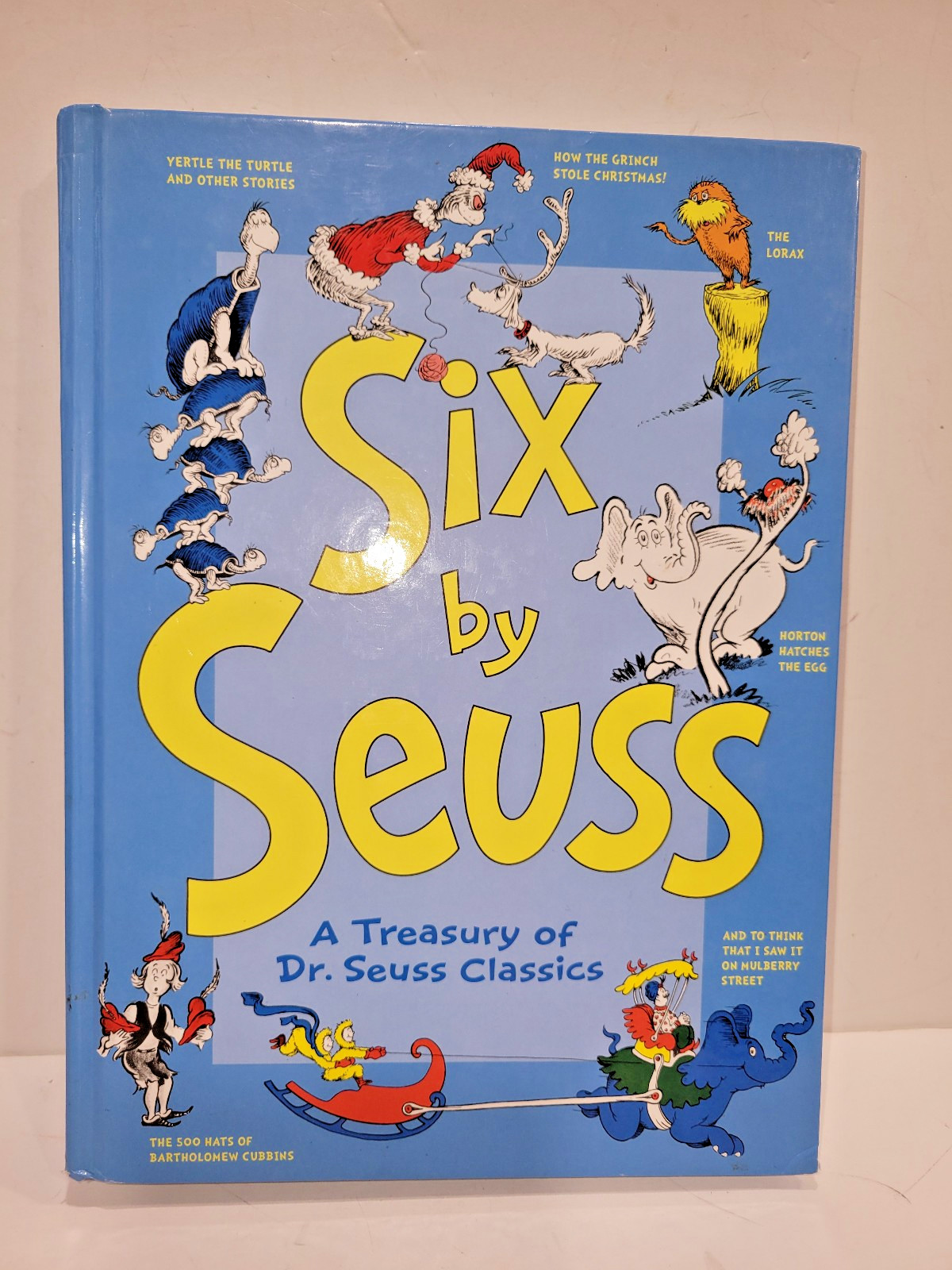 SIX BY SEUSS 1991 Treasury of Classic Dr. Seuss HC Book 345 Pages Very Good