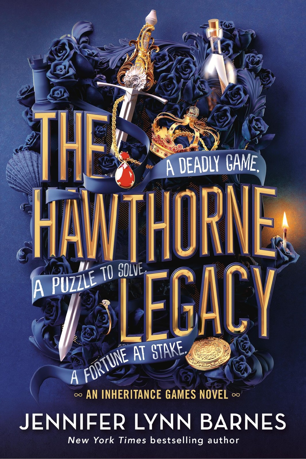 The Hawthorne Legacy (The Inheritance Games, 2) – hardcover Barnes, Jennifer…