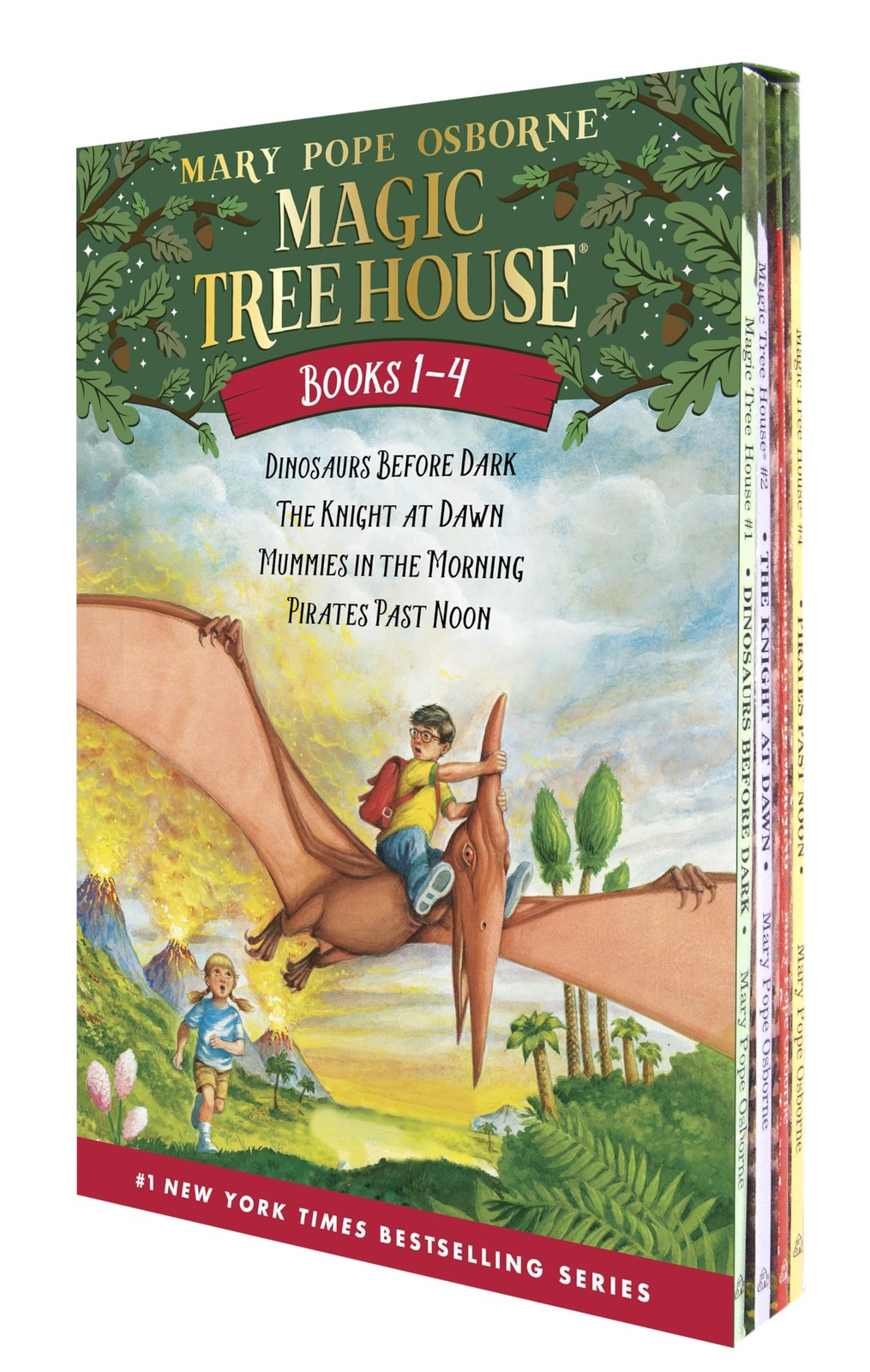Magic Tree House Boxed Set, Books 1-4: Dinosaurs Before Dark, The Knight at …