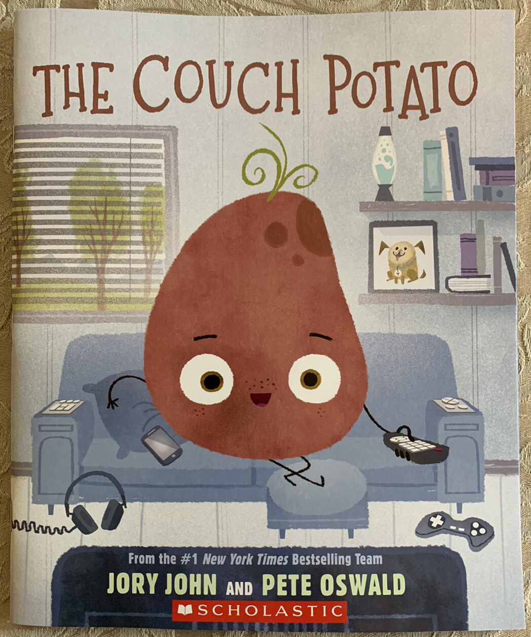 The Couch Potato by Jory John and Pete Oswald -Paperback **NEW**