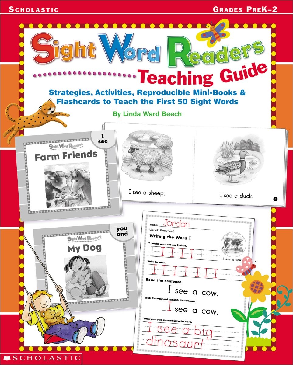 Sight Word Readers Teaching Guide: Strategies, Activities, Reproducilbe Mini…