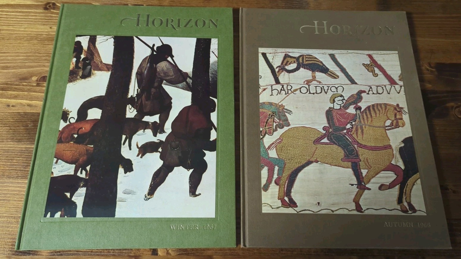 Horizon A Magazine of the Arts, Autumn 1966, Winter 1967, Lot Of 2 HC Decor Art