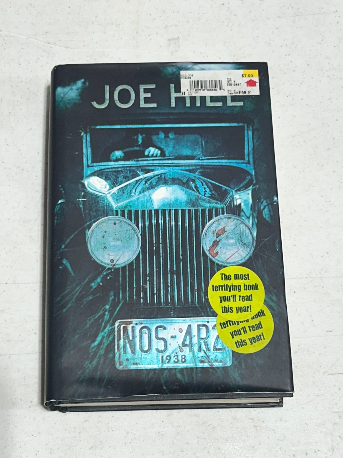 NOS4A2 — Joe Hill | 2013 Gollancz Hardback | First Edition, 3rd Printing | VG