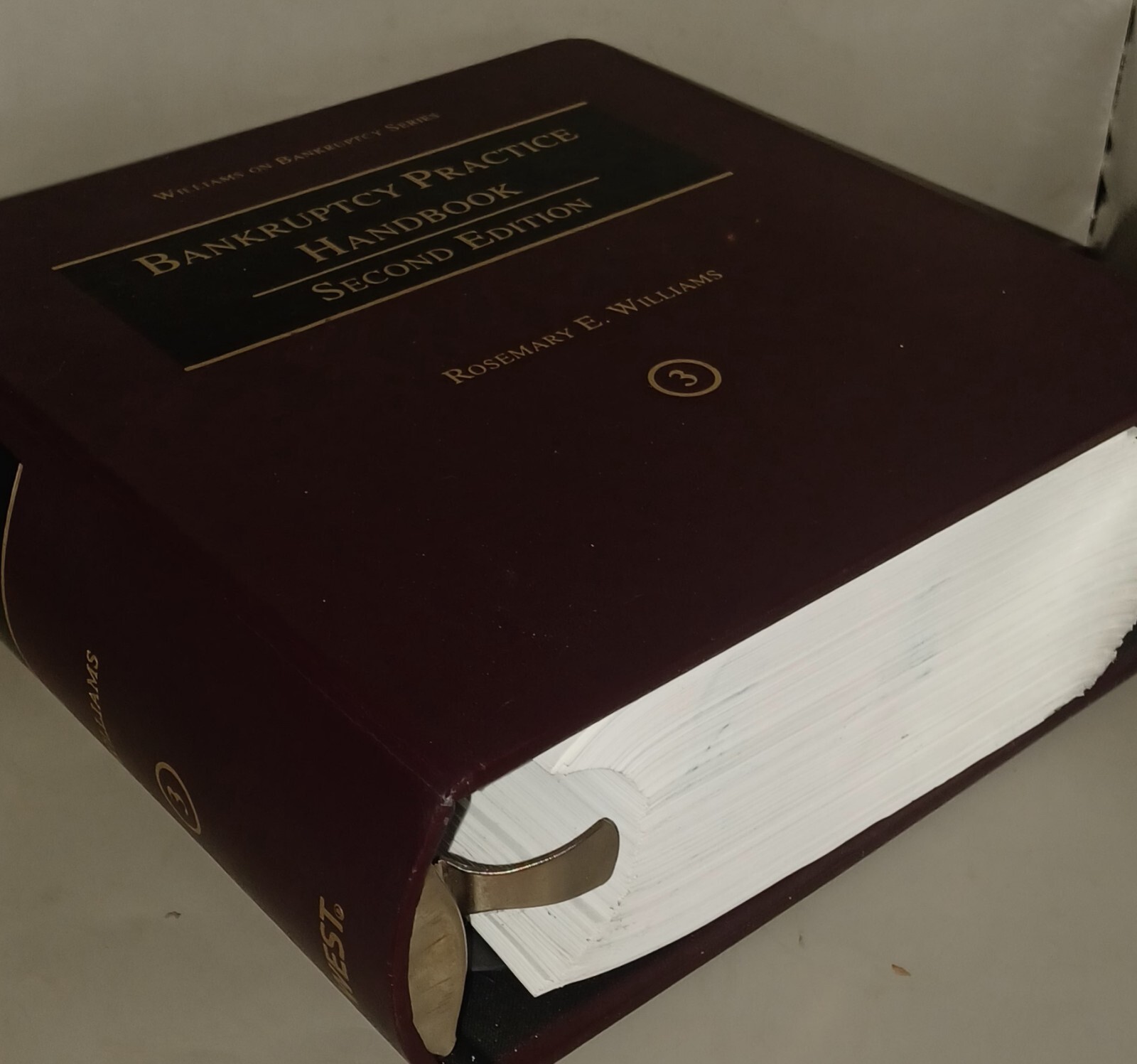 Bankruptcy Practice Hard Back 2nd Edition Law Book Rosemary E. Williams 2009