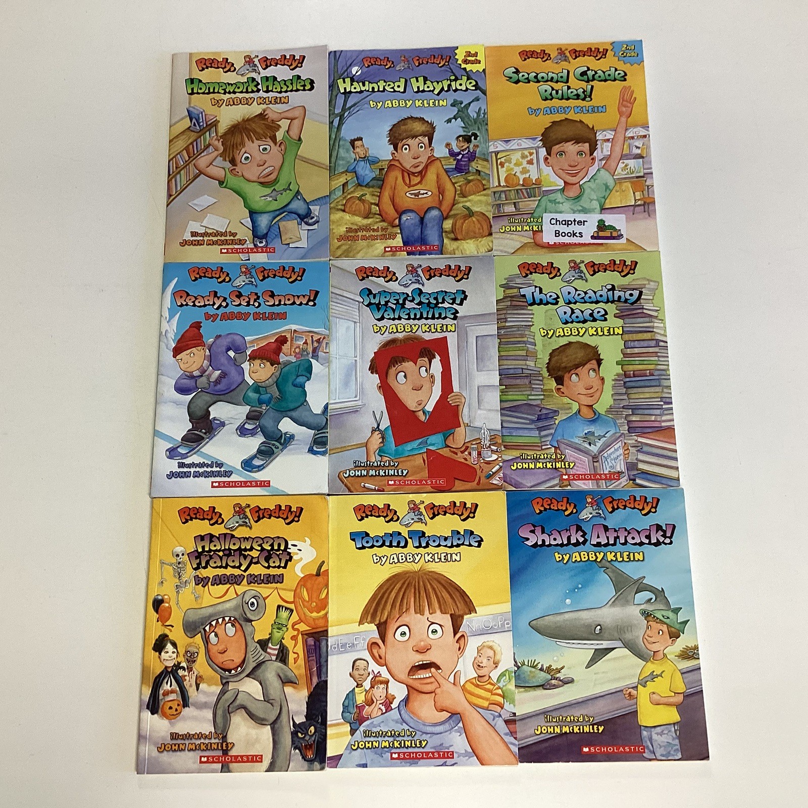 Ready Freddy 9 Book Lot Abby Klein