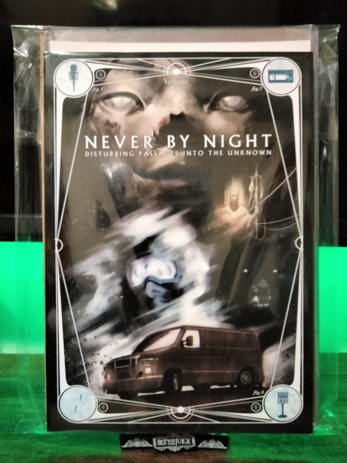 Never by Night – Disturbing Passages Into The Unknown Signed By Jonathan Chance