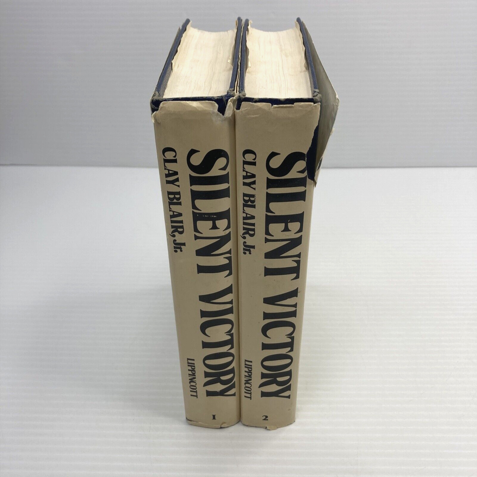 Silent Victory Clay Blair Jr 2 Volumes BCE HCs U.S. Submarine War Against Japan