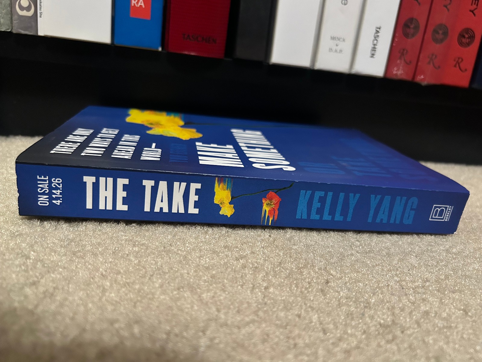 MAKE SOMETHING book KELLY YANG Signed AUTOGRAPH arc