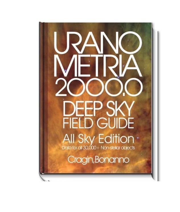 Uranometria 2000.0 Atlas – Deep Sky Field Guide By Cragin/Bonnano