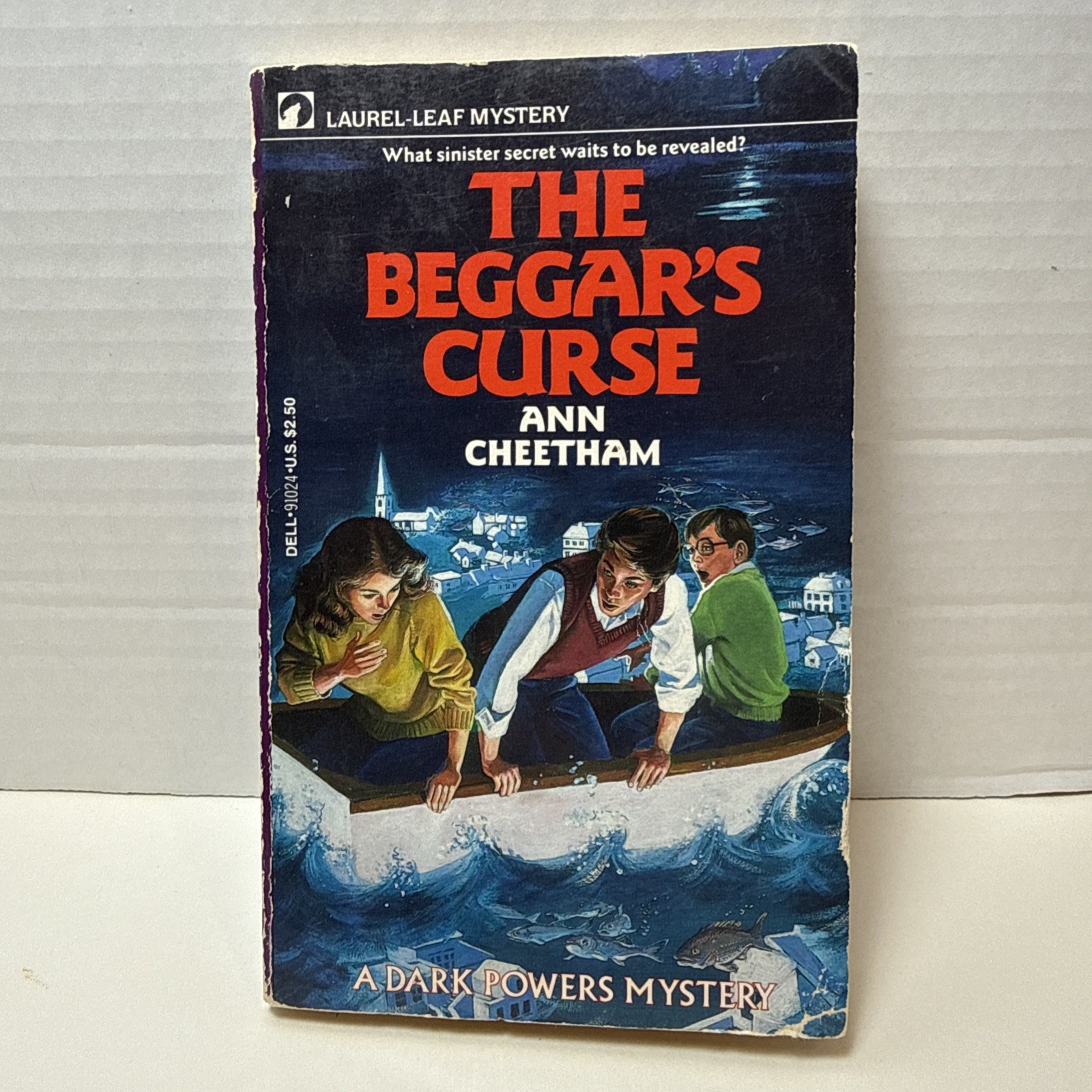 The Beggar’s Curse Ann Cheetham Laurel Leaf Dark Powers Mystery 1984 Pilling