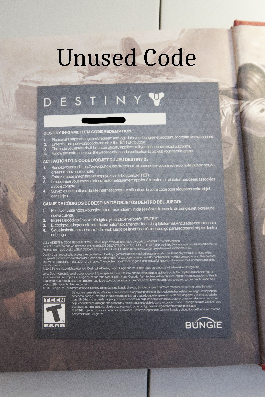 Destiny Grimoire Anthology Volume II : Fallen Kingdoms by Bungie Inc. WITH CODE