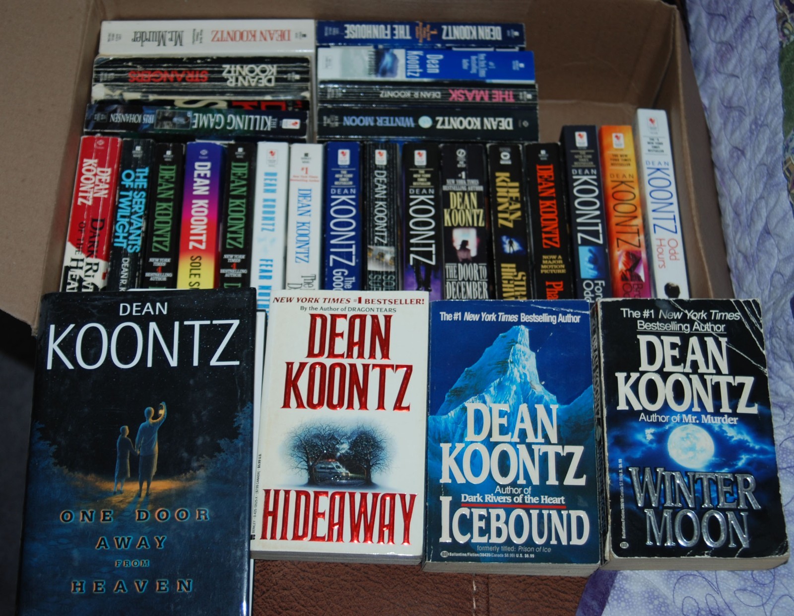 Lot of 26 Dean Koontz VTG Paperback Books Mystery Suspense Thriller Intensity