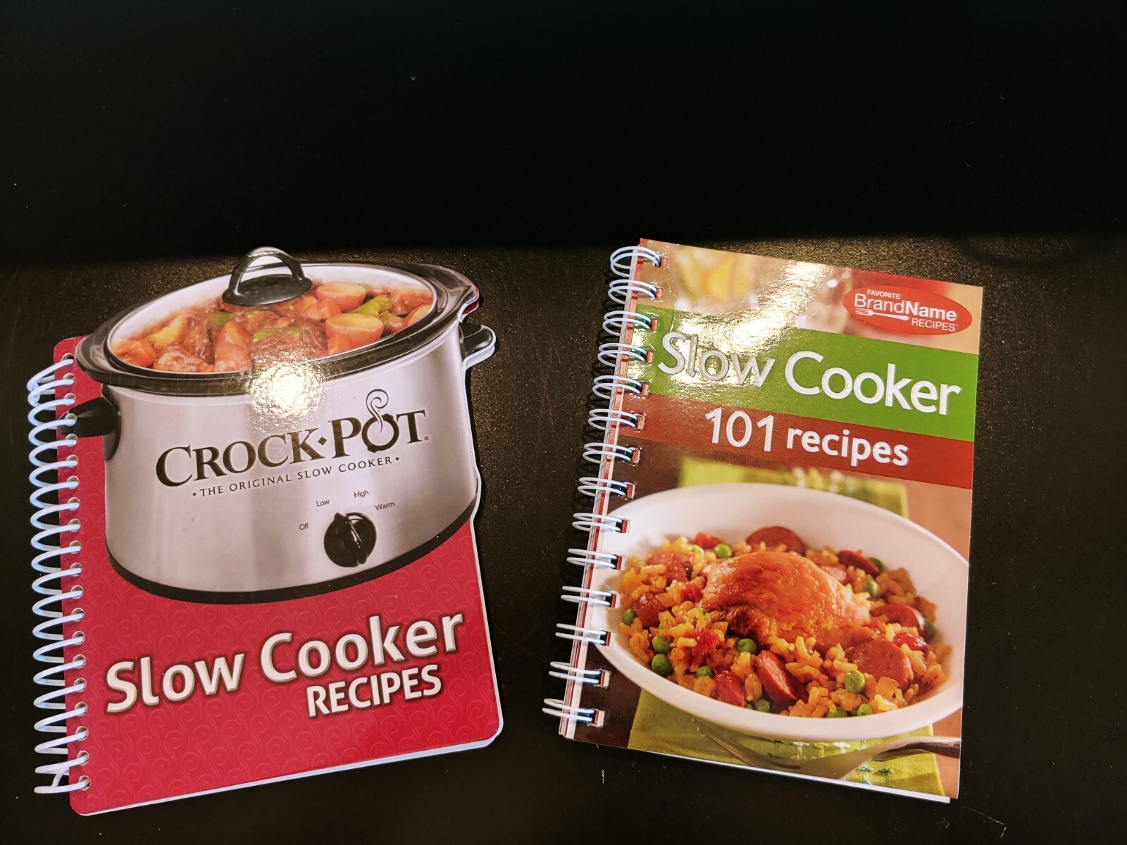 Crockpot Slow Cooker Recipes and 101 Slow Cooker Recipes Cookbooks *2 Pack*
