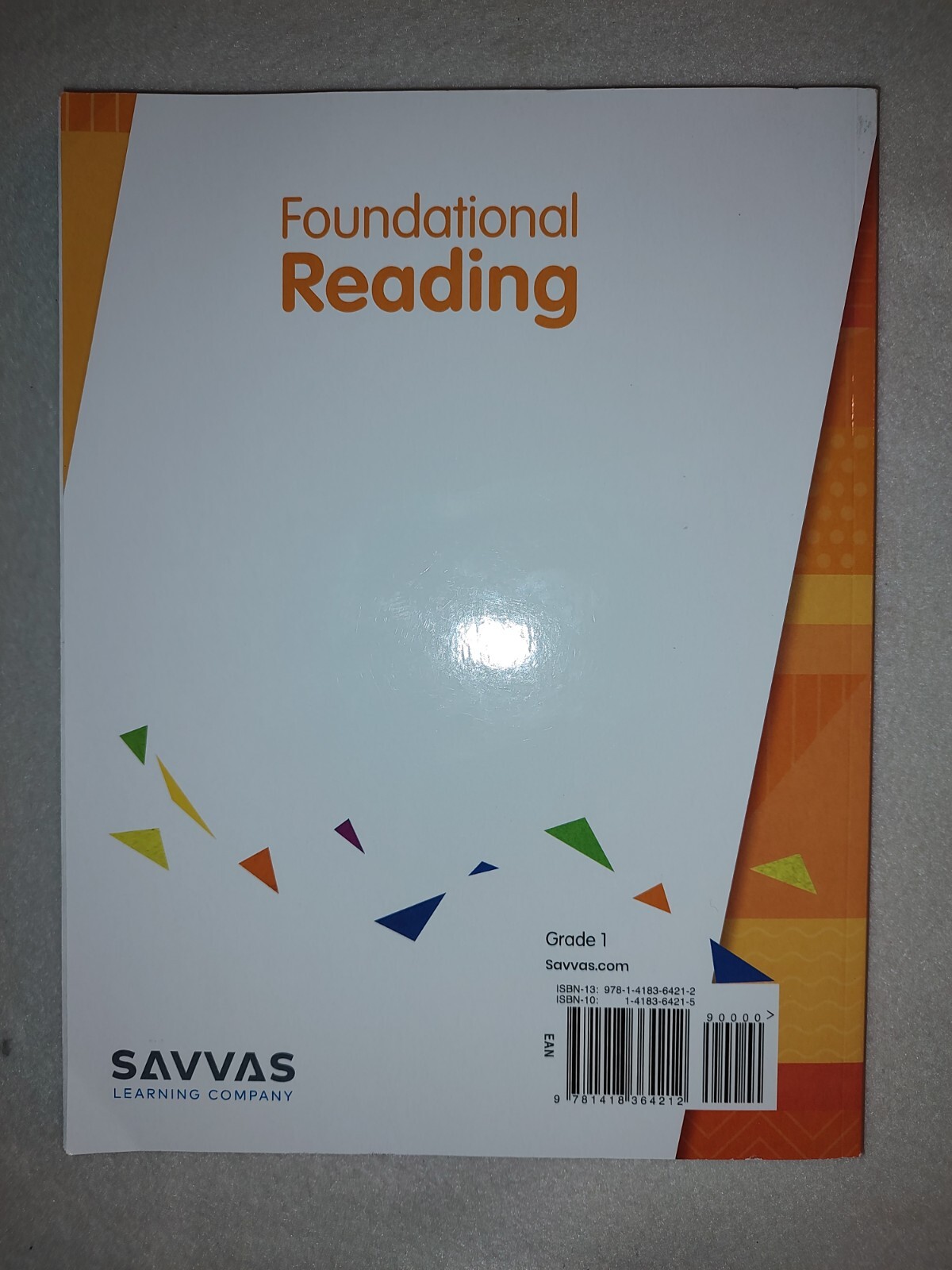 Savvas Essentials Foundational Reading Student Worktext 1 only 2023 pb good cond