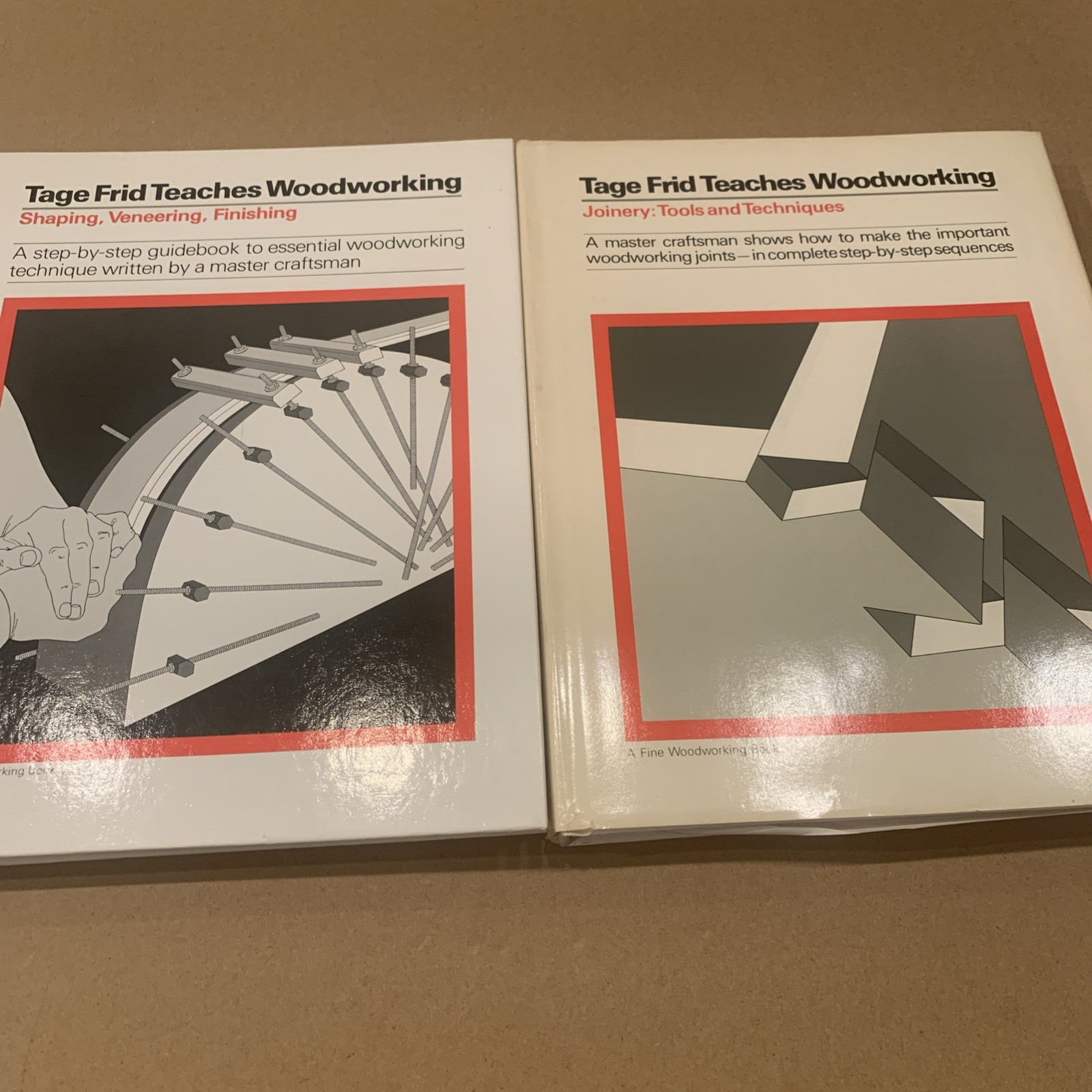 Tage Frid Teaches Woodworking: Books 1 And 2, HC/DJ, 1990
