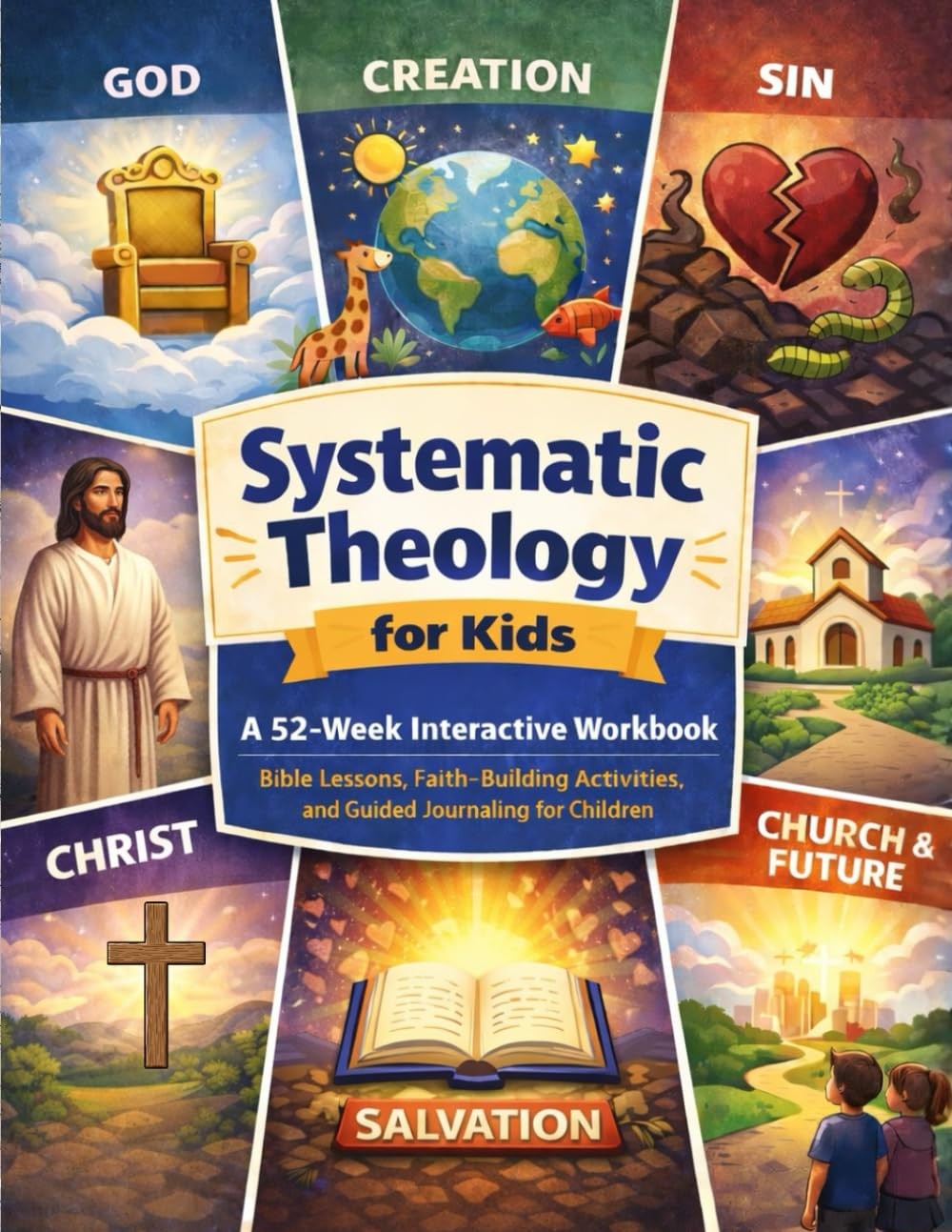 Systematic Theology for Kids 52-Week Workbook Bible Lessons & Activities