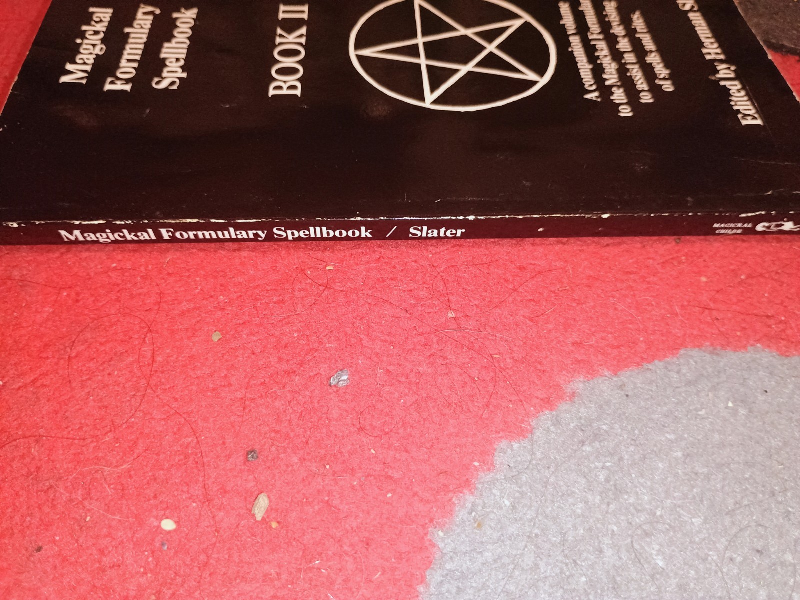 Magickal Formulary Spellbook Vol. 2 Herman Slater Rare OOP Wicca
