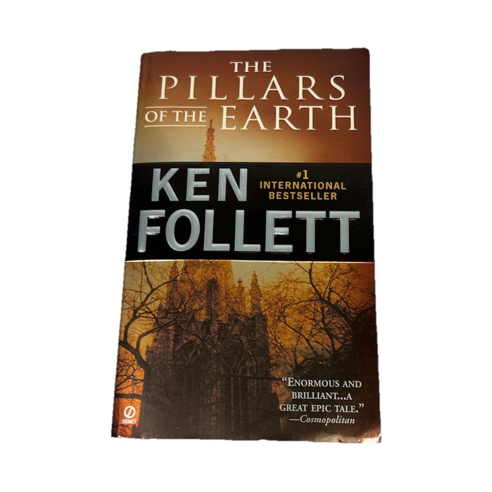 Ken Follett The Pillars of the Earth Paperback 1990 Penguin Kingsbridge