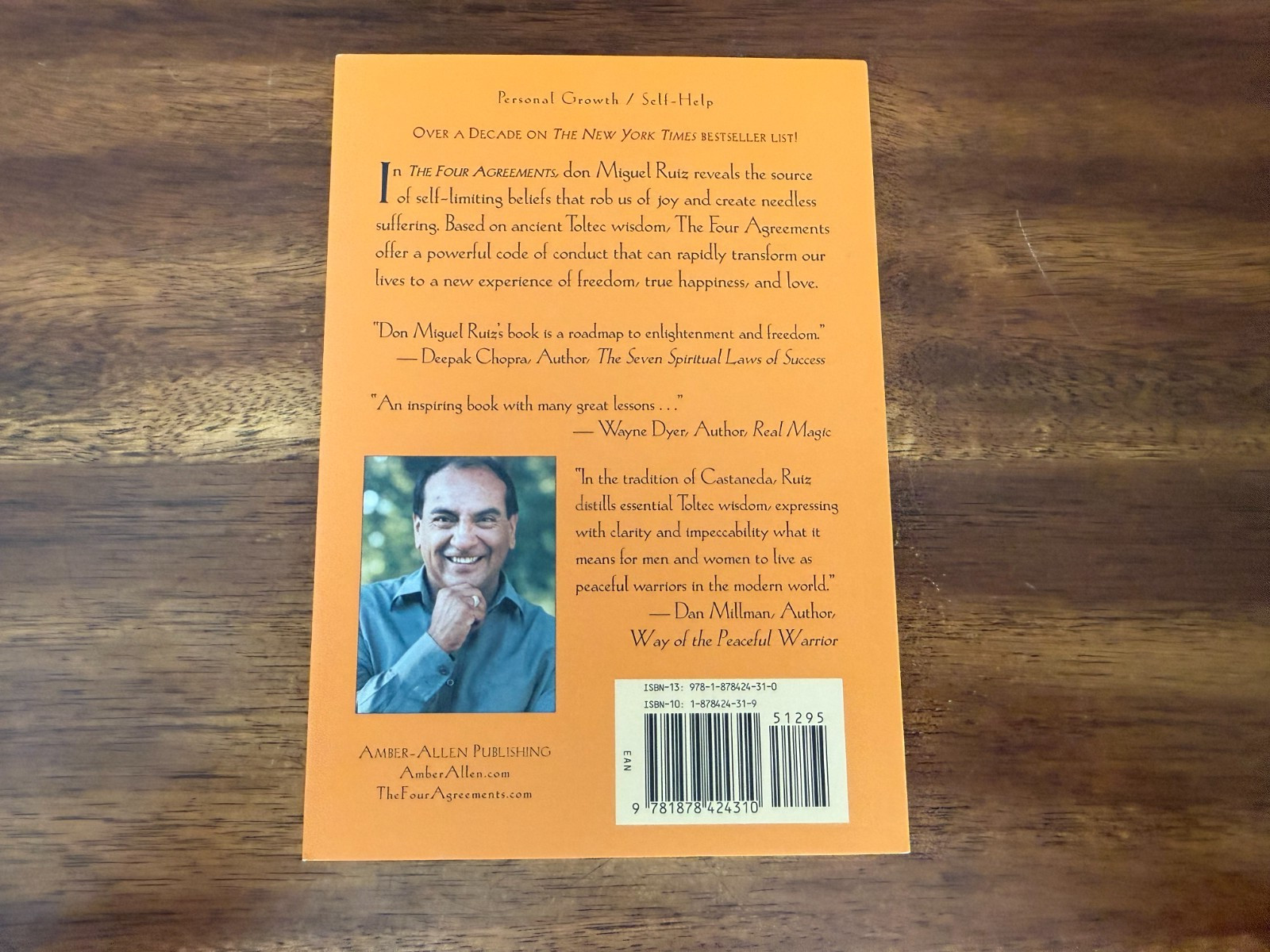 Four Agreements : A Practical Guide to Personal Freedom by Don Miguel Ruiz